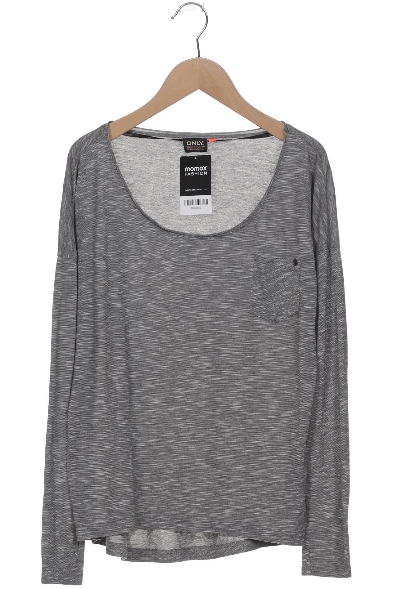 

Only Damen Langarmshirt, grau, Gr. 38