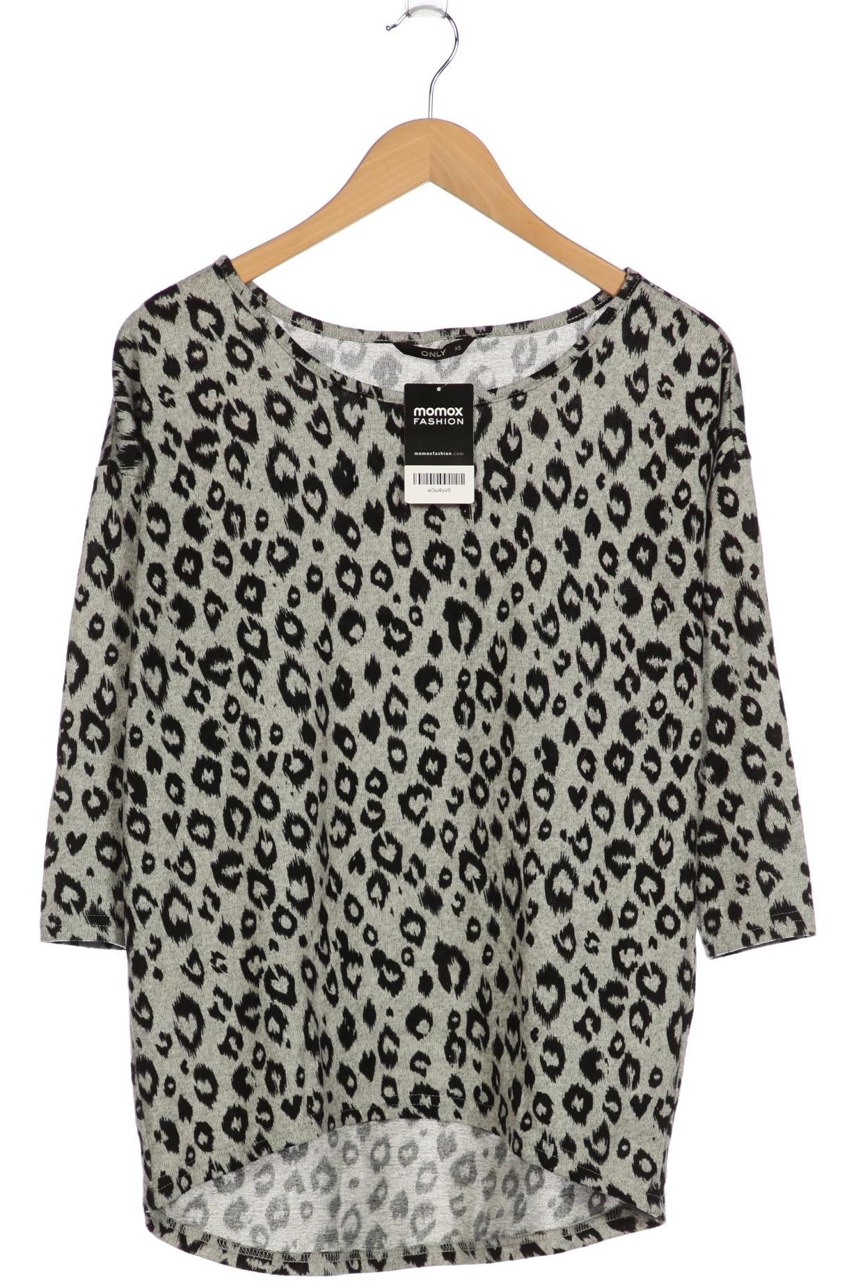 

Only Damen Langarmshirt, grau, Gr. 34