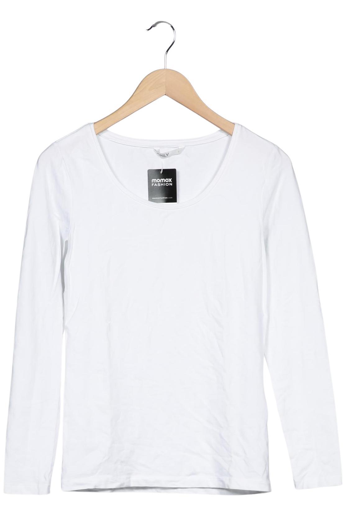 

Only Damen Langarmshirt, weiß, Gr. 42