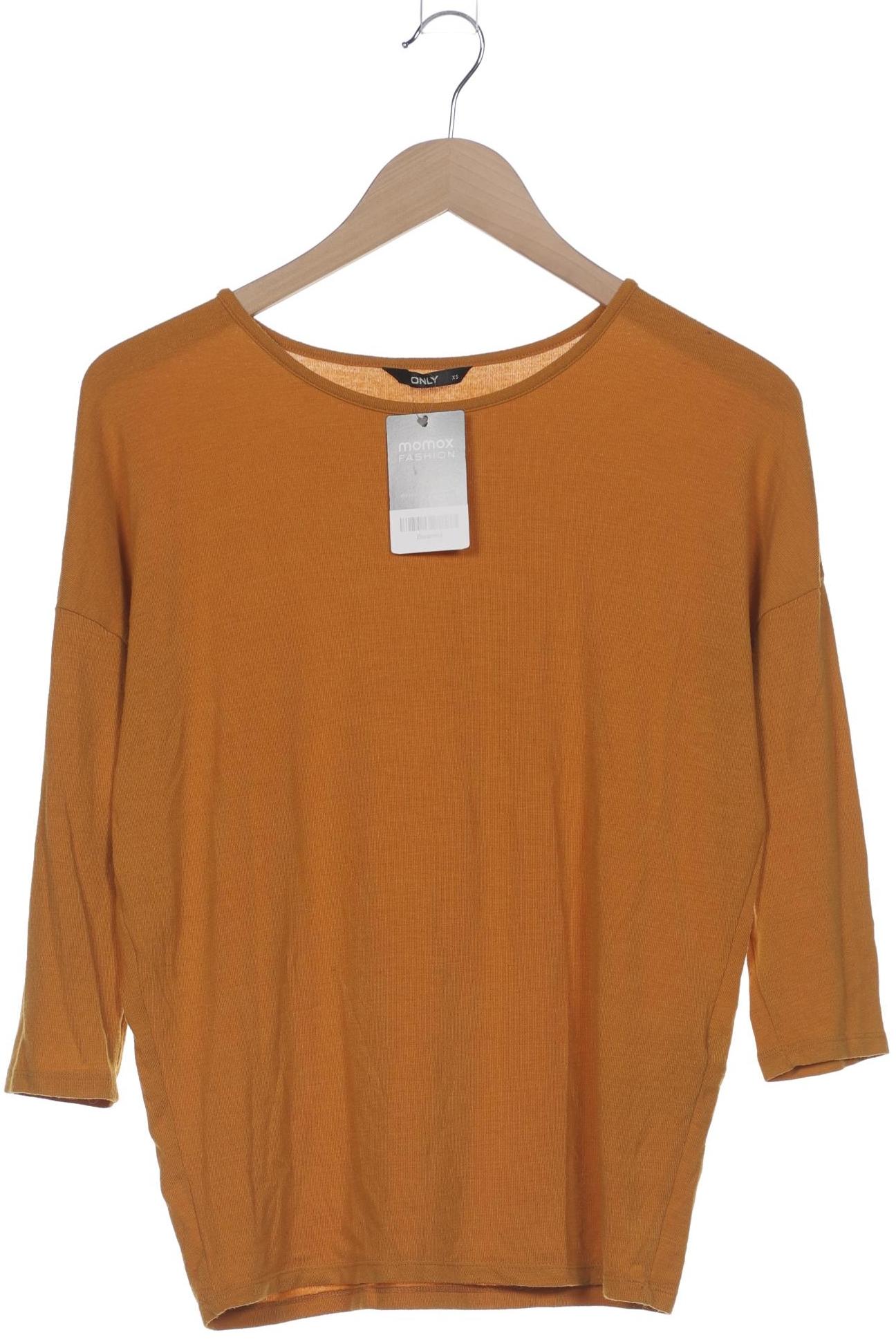 

Only Damen Langarmshirt, orange, Gr. 34