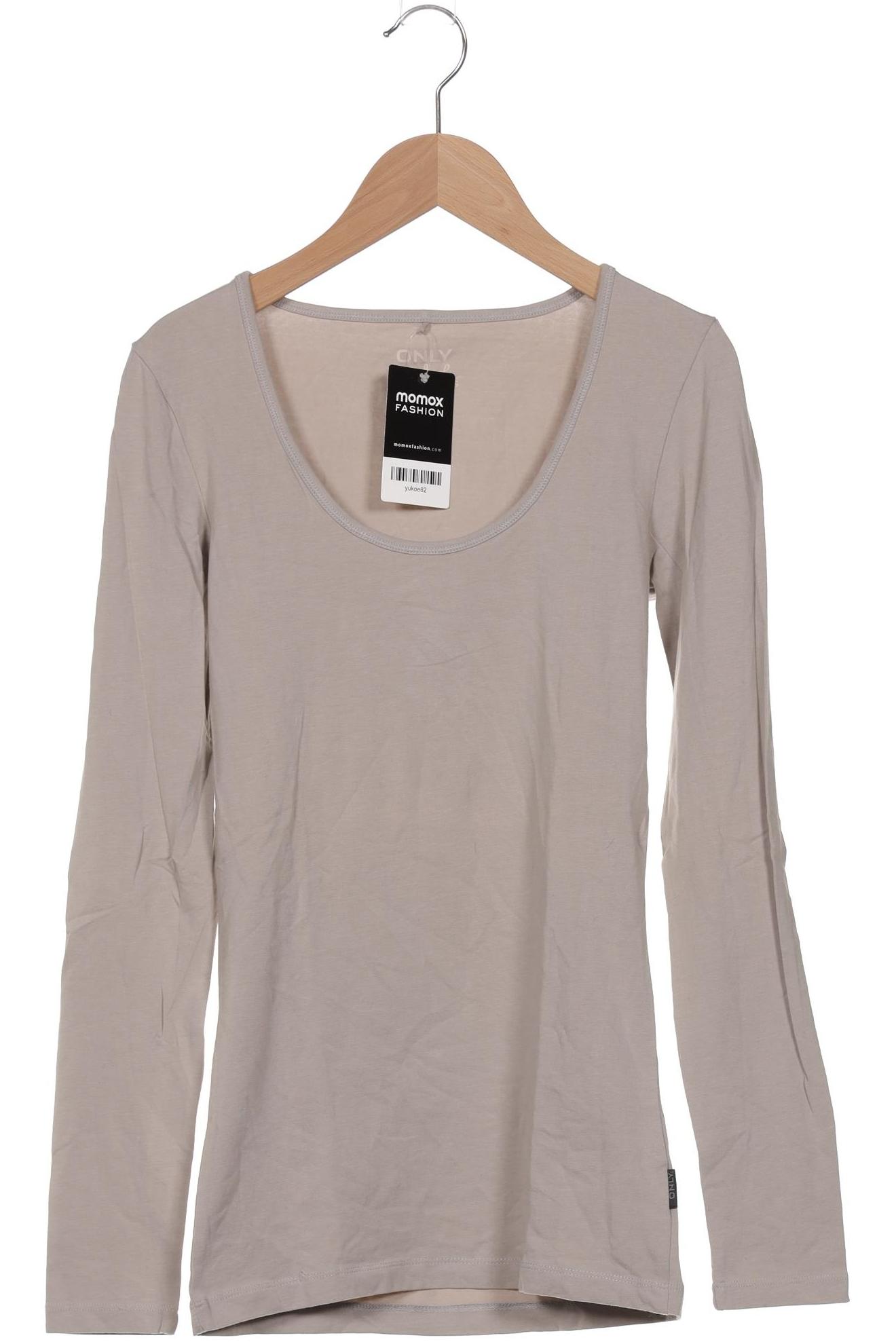 

Only Damen Langarmshirt, grau, Gr. 36
