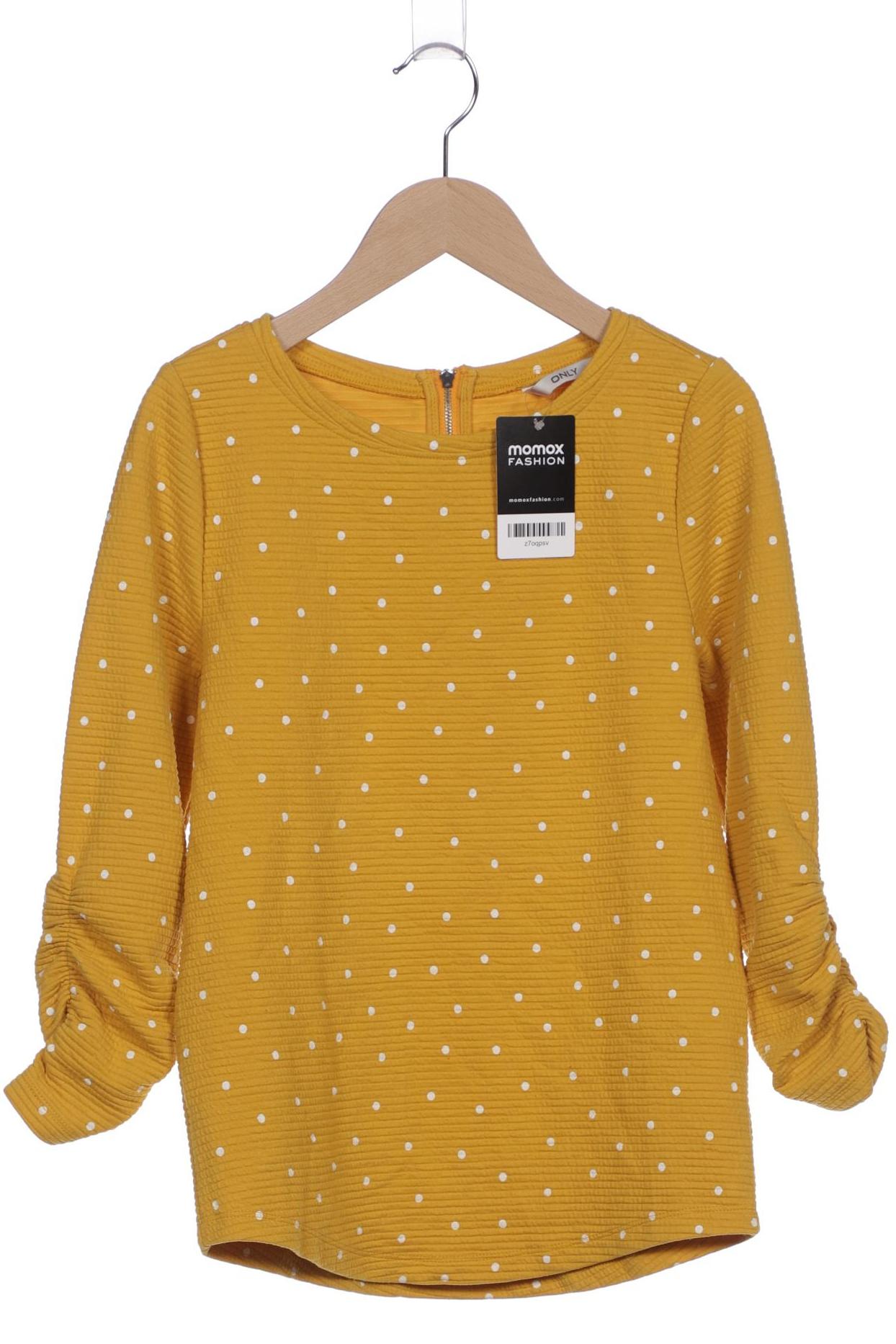 

Only Damen Langarmshirt, gelb, Gr. 34
