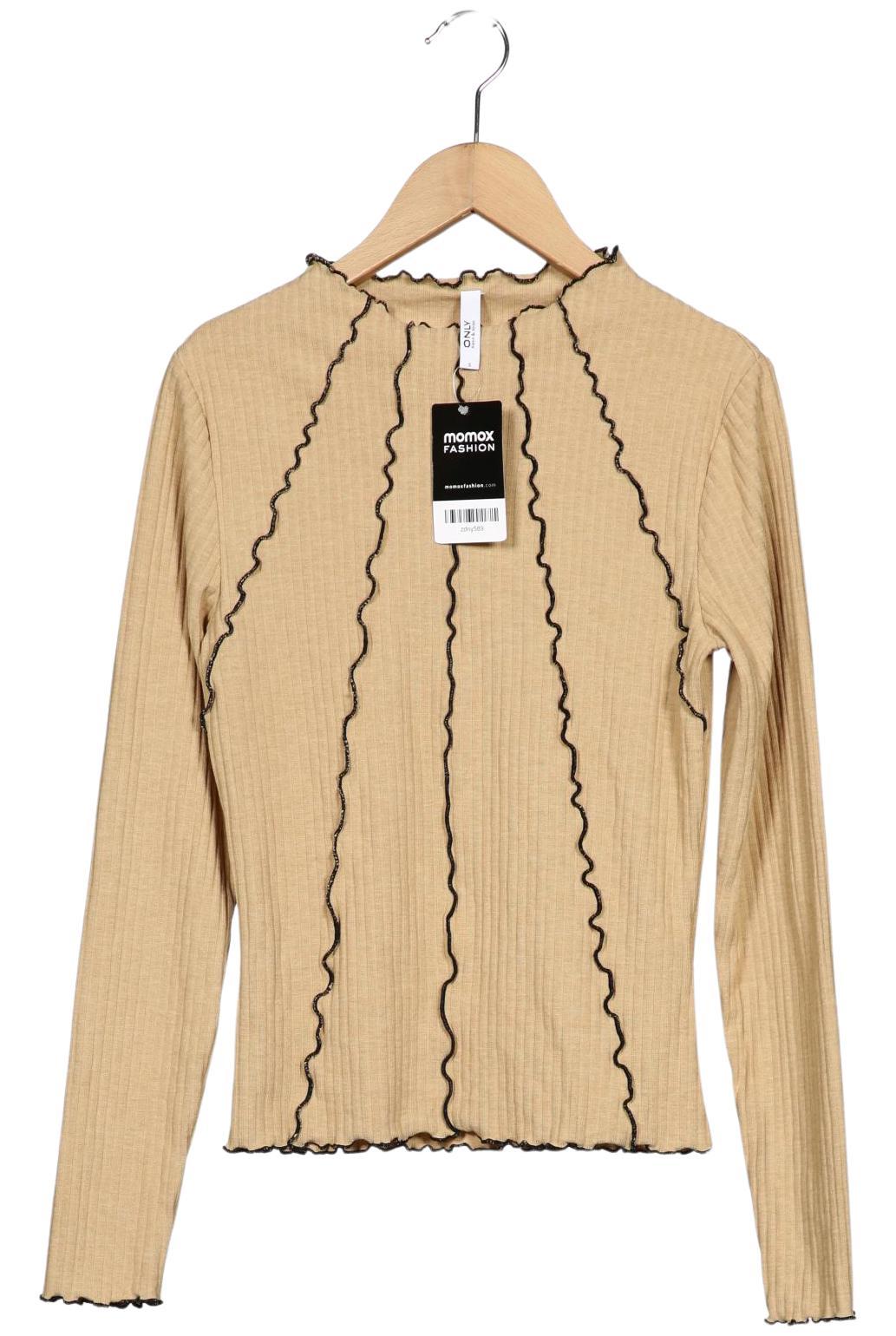 

Only Damen Langarmshirt, beige, Gr. 36