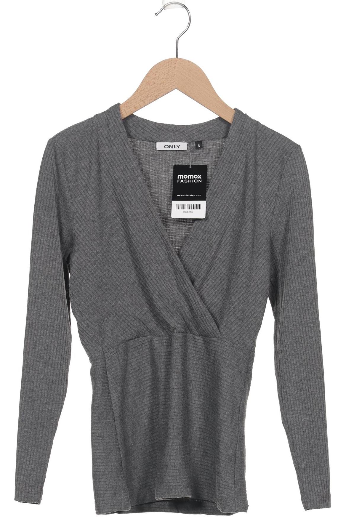 

Only Damen Langarmshirt, grau, Gr. 36