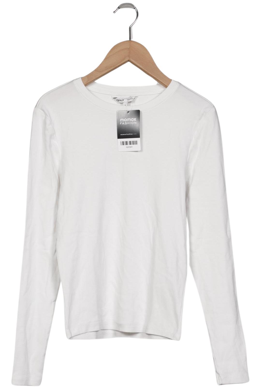 

Only Damen Langarmshirt, weiß, Gr. 36