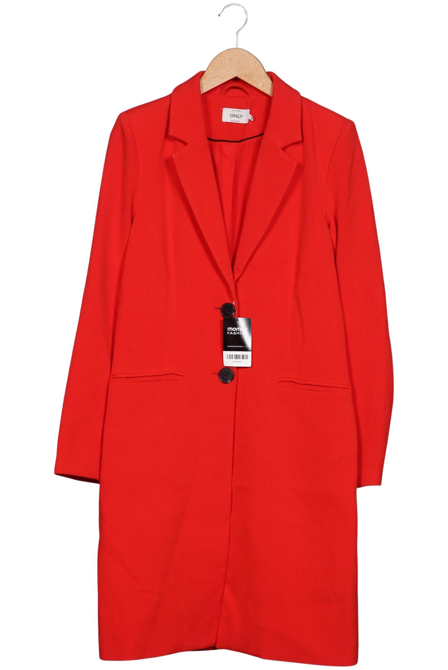 

Only Damen Mantel, rot, Gr. 36