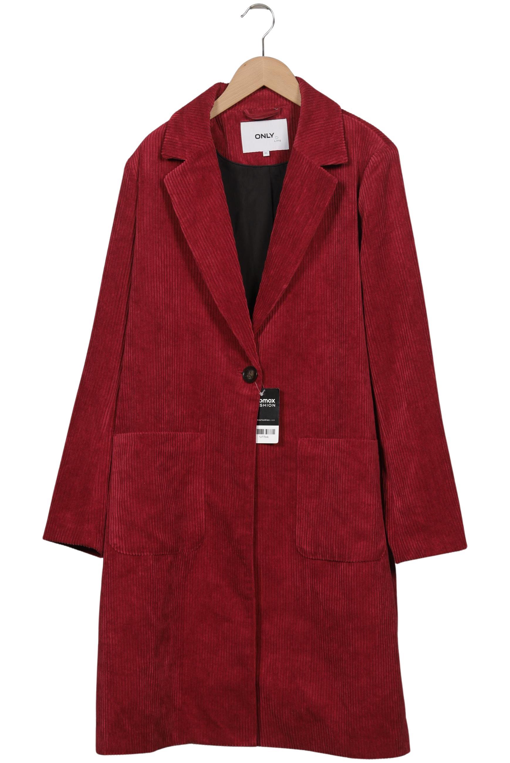 

Only Damen Mantel, rot, Gr. 44