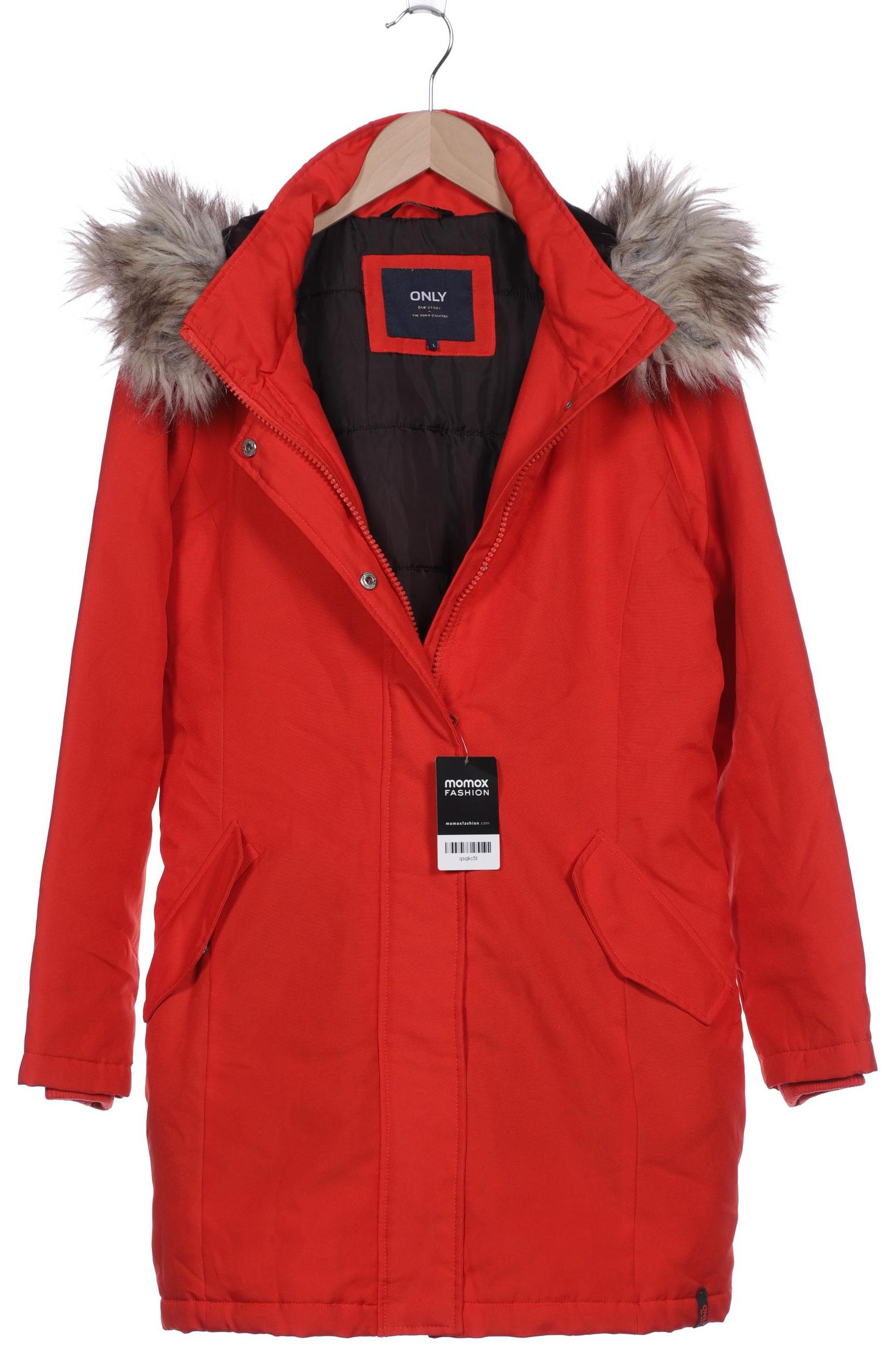 

Only Damen Mantel, rot, Gr. 42