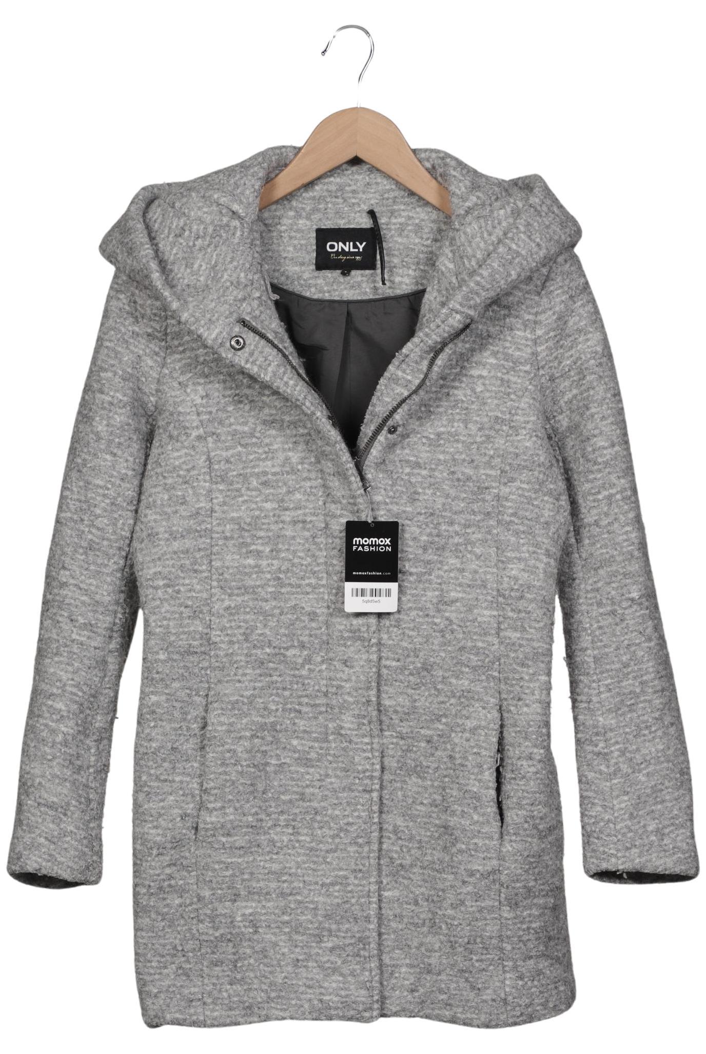 

Only Damen Mantel, grau, Gr. 36