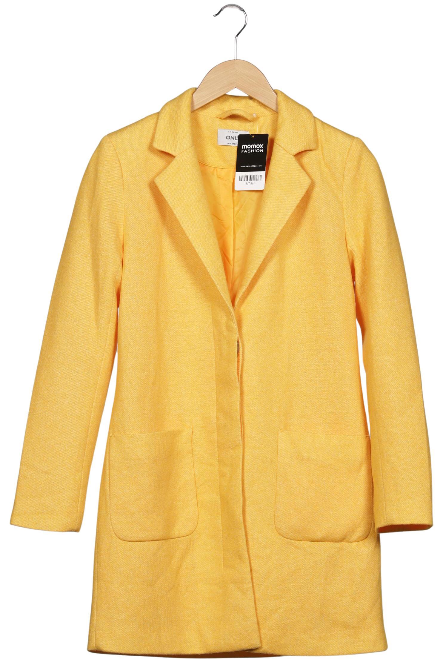 

Only Damen Mantel, gelb, Gr. 34