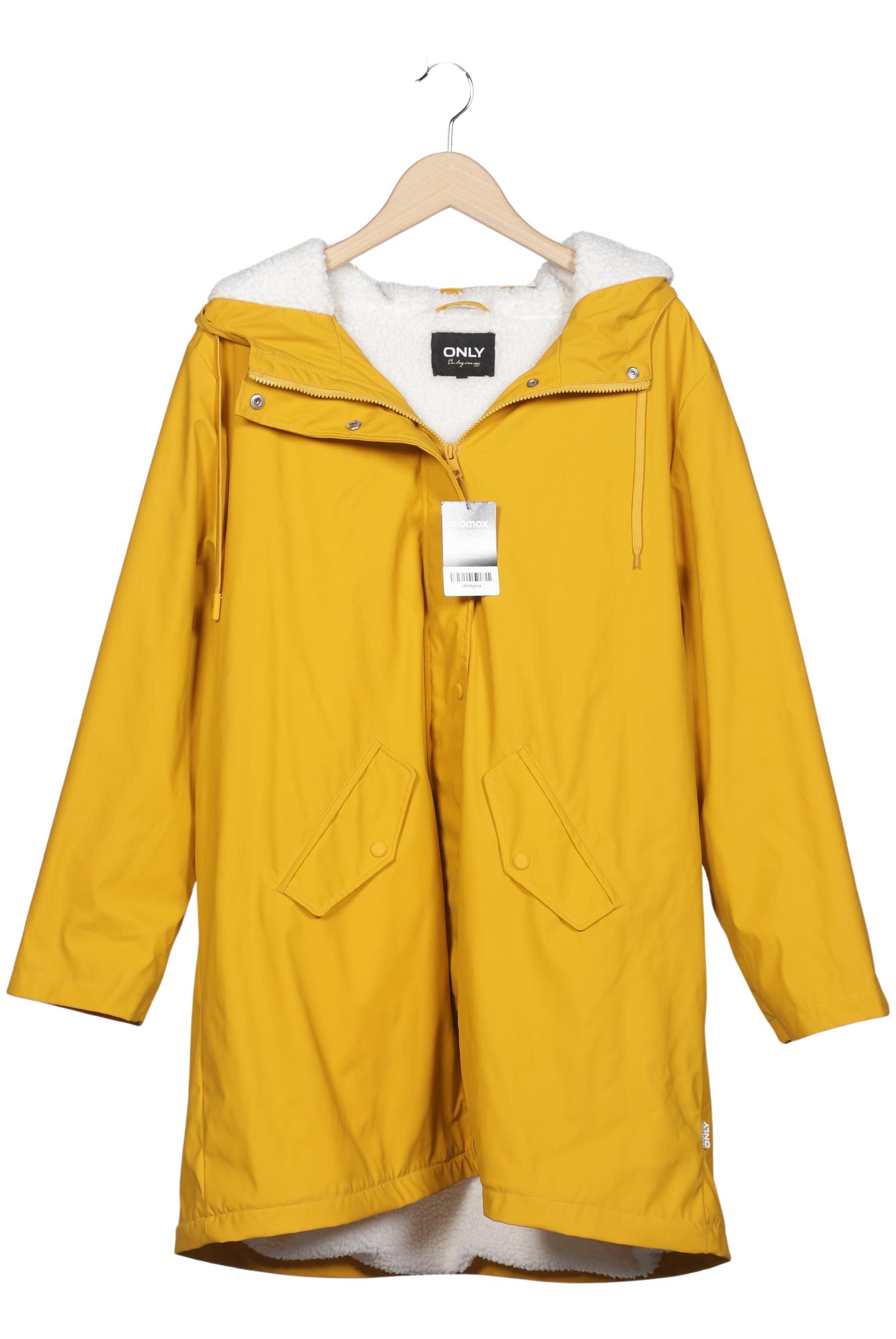 

Only Damen Mantel, gelb, Gr. 48