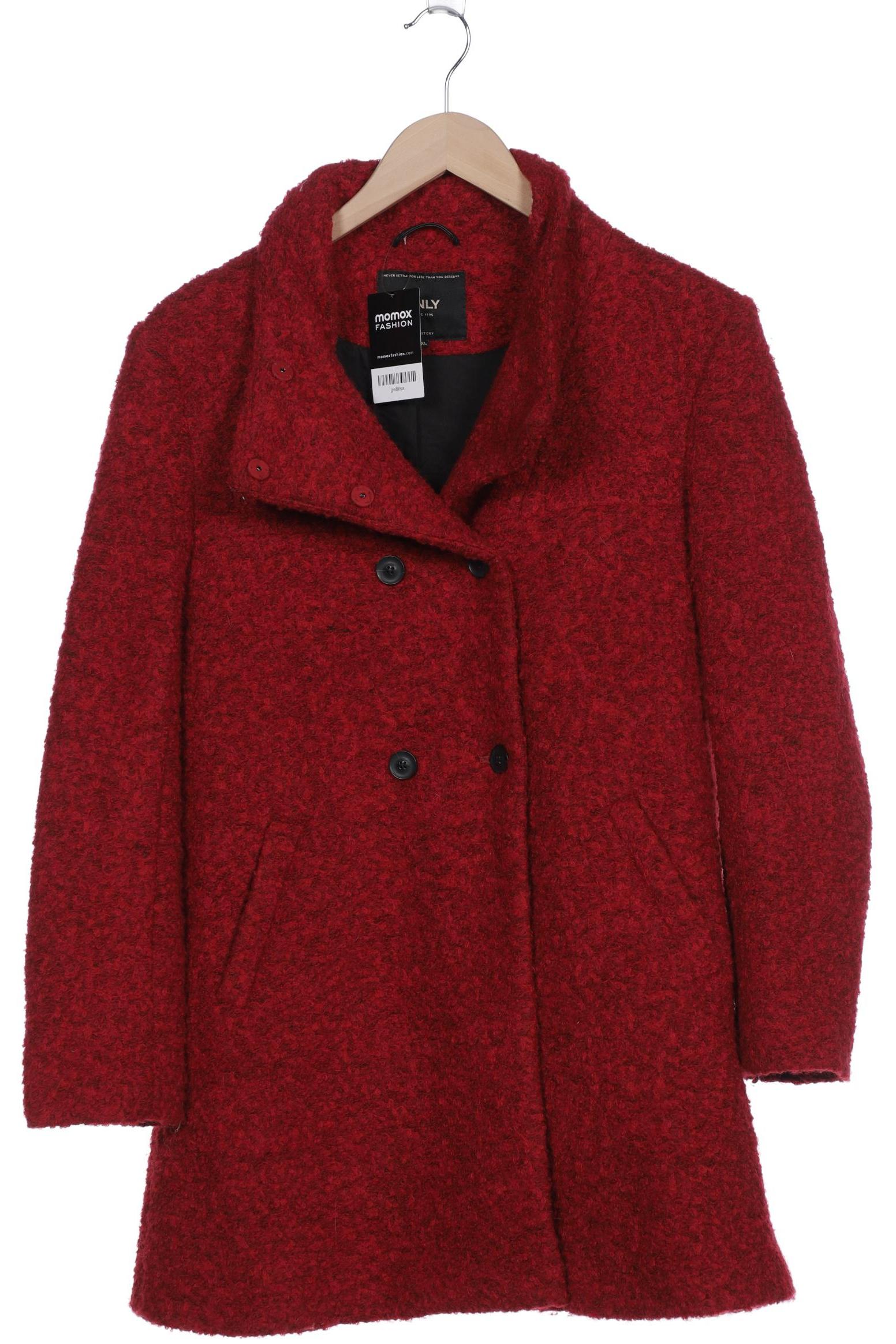 

ONLY Damen Mantel, bordeaux