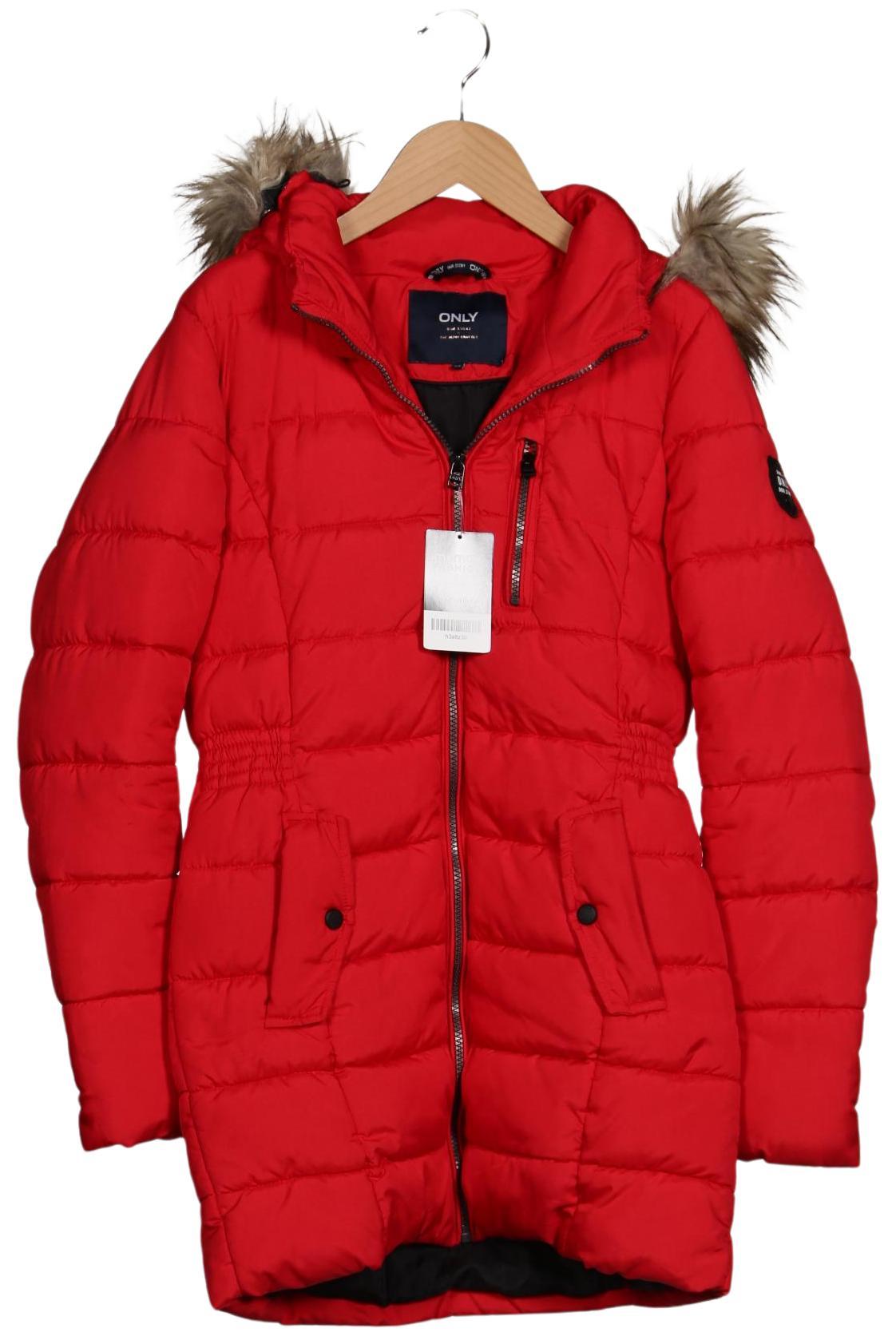 

Only Damen Mantel, rot, Gr. 34