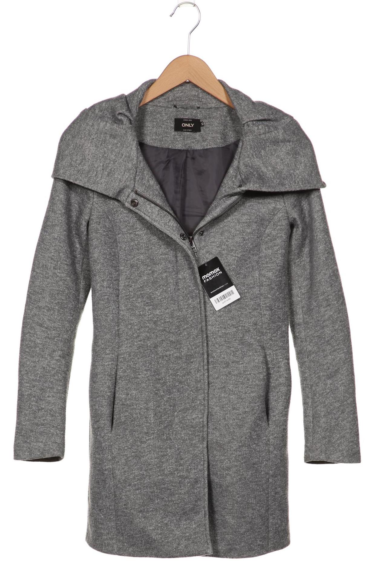

Only Damen Mantel, grau, Gr. 34