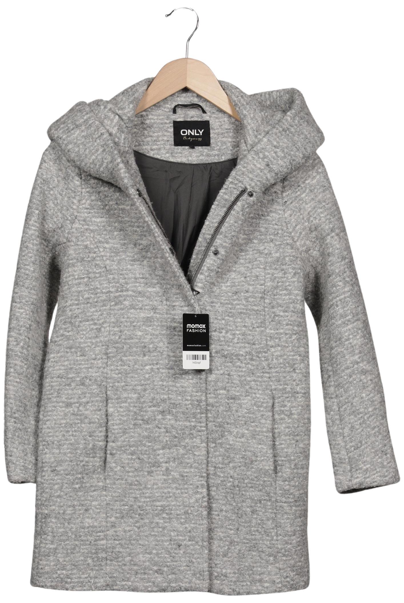 

Only Damen Mantel, grau, Gr. 34