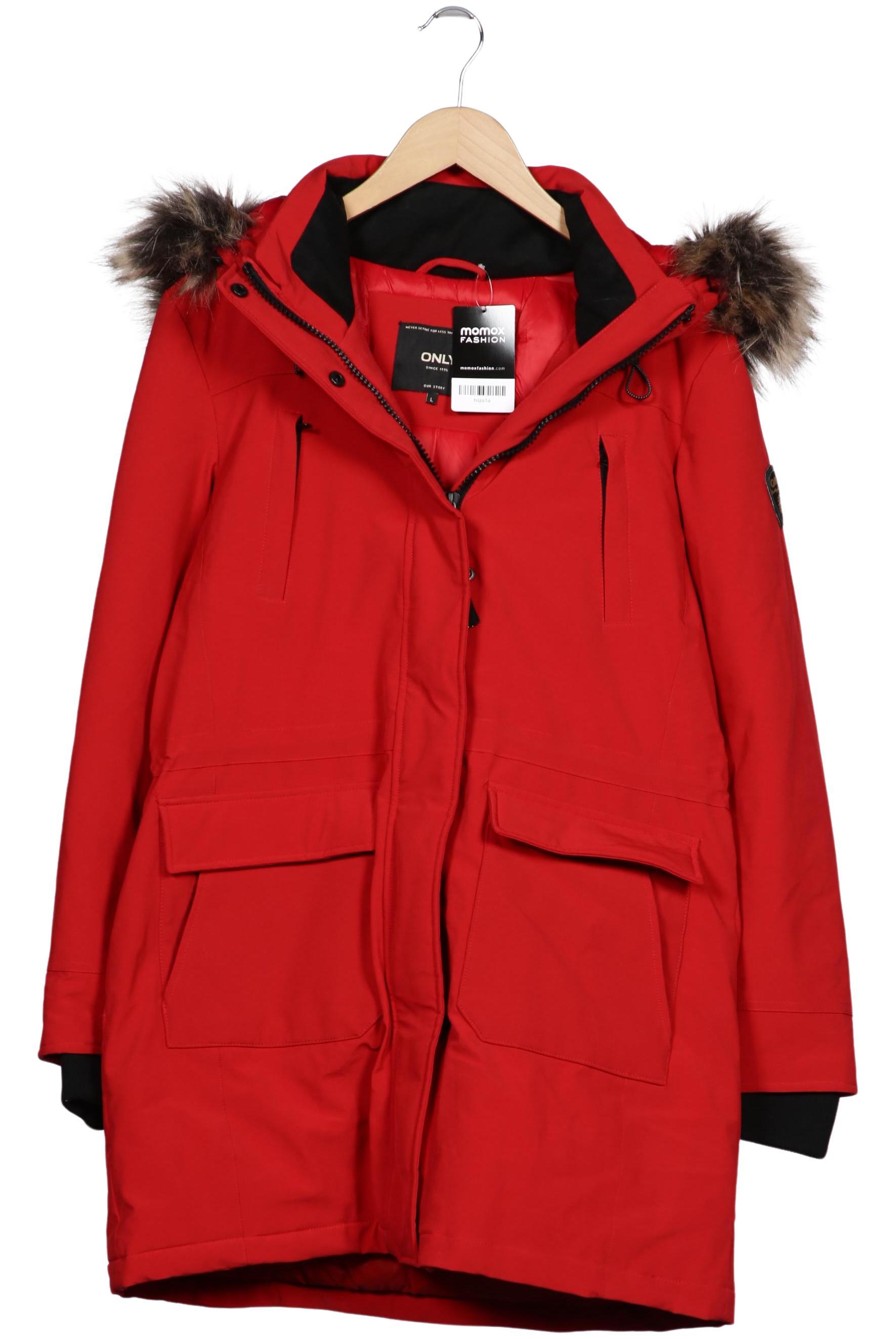 

Only Damen Mantel, rot, Gr. 42