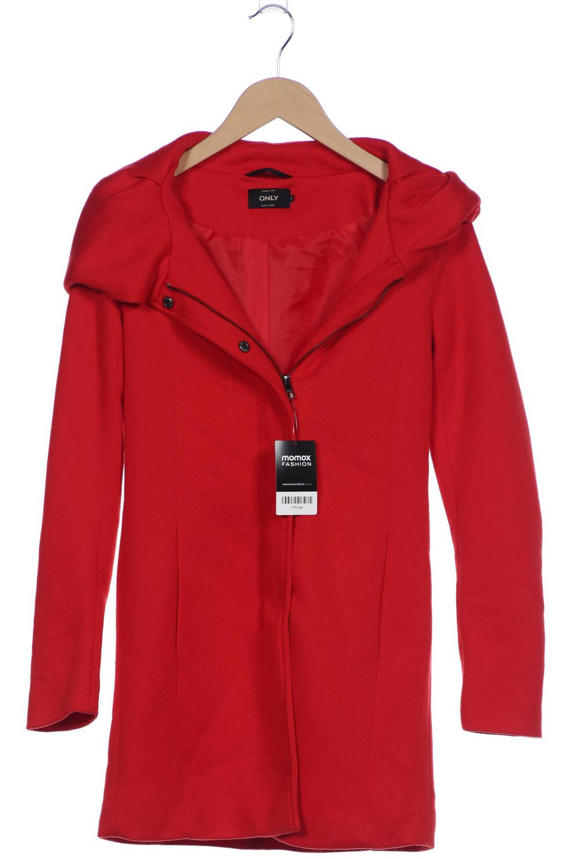 

Only Damen Mantel, rot, Gr. 36