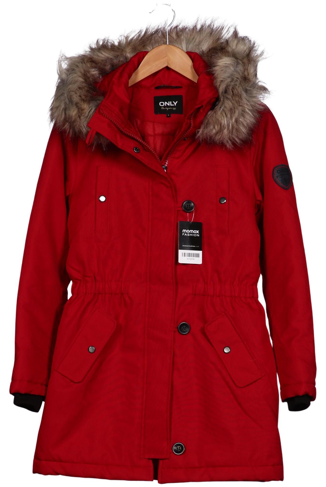 

Only Damen Mantel, rot, Gr. 36