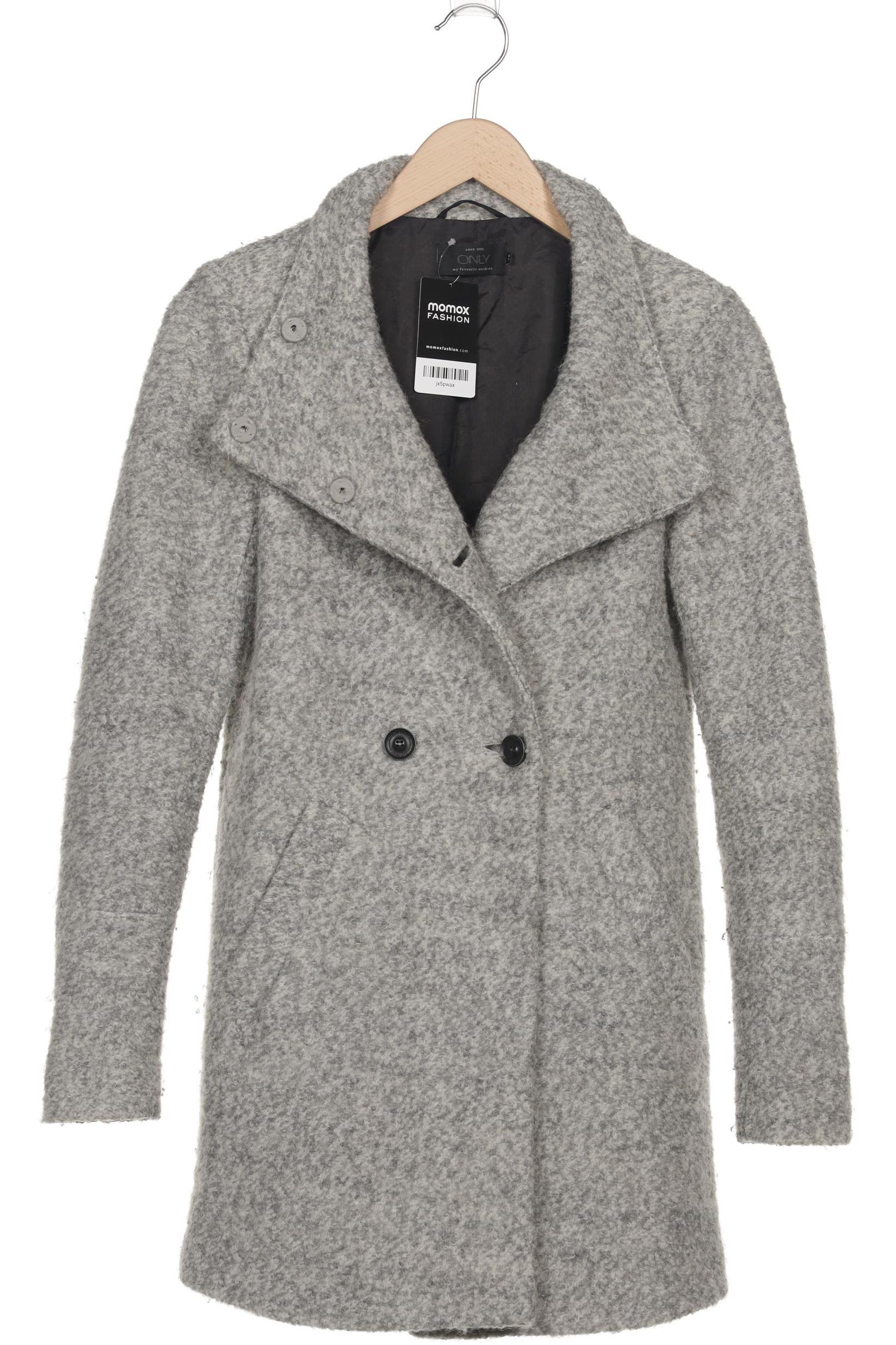 

Only Damen Mantel, grau, Gr. 34