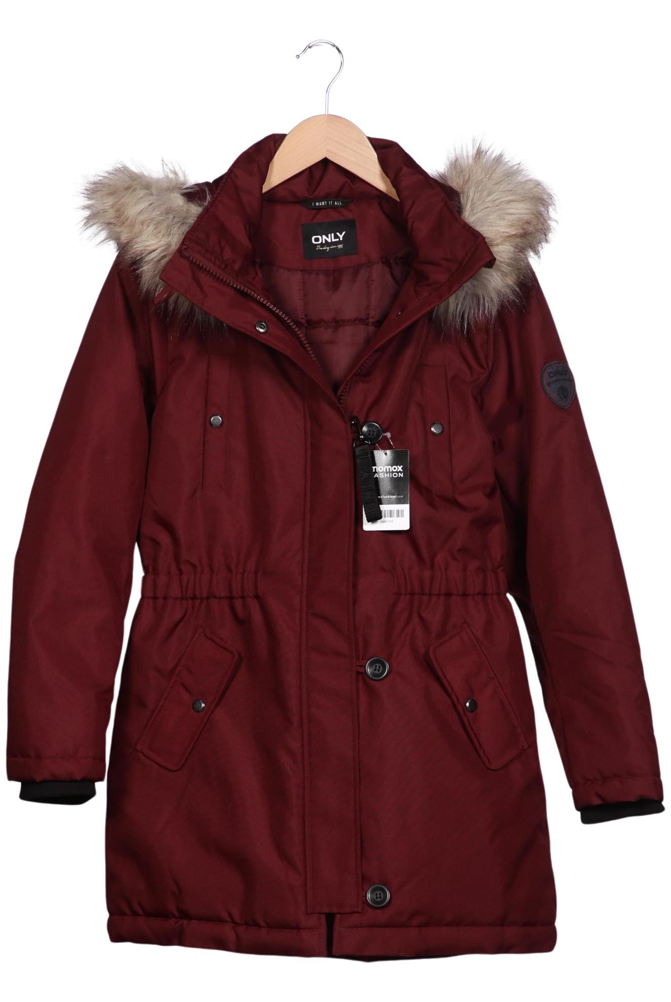 

Only Damen Mantel, bordeaux, Gr. 38
