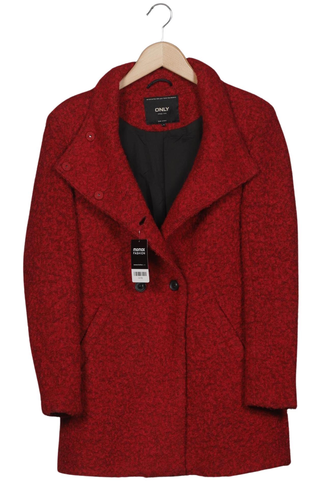 

Only Damen Mantel, rot, Gr. 36