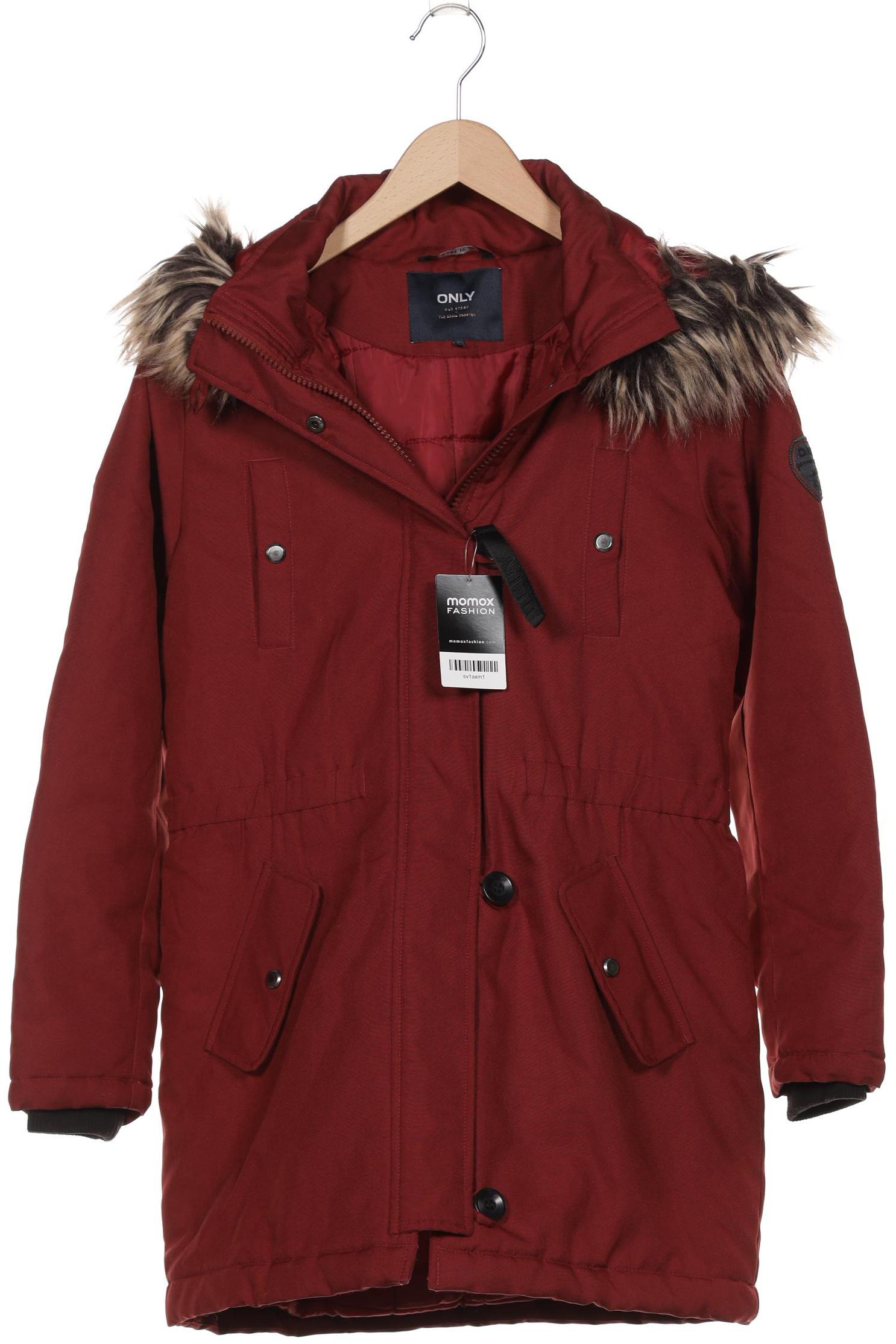 

Only Damen Mantel, bordeaux, Gr. 36
