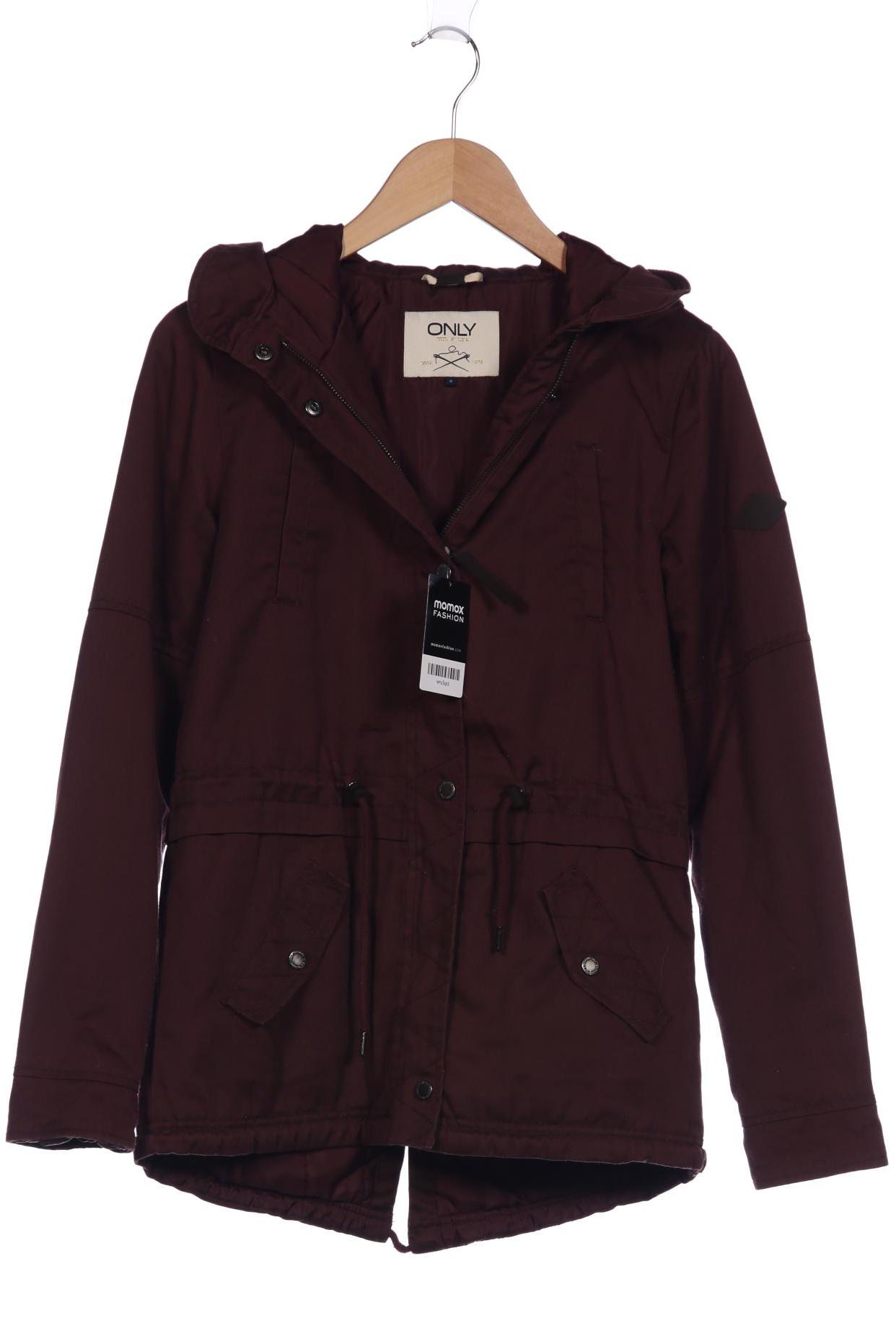 

ONLY Damen Mantel, bordeaux