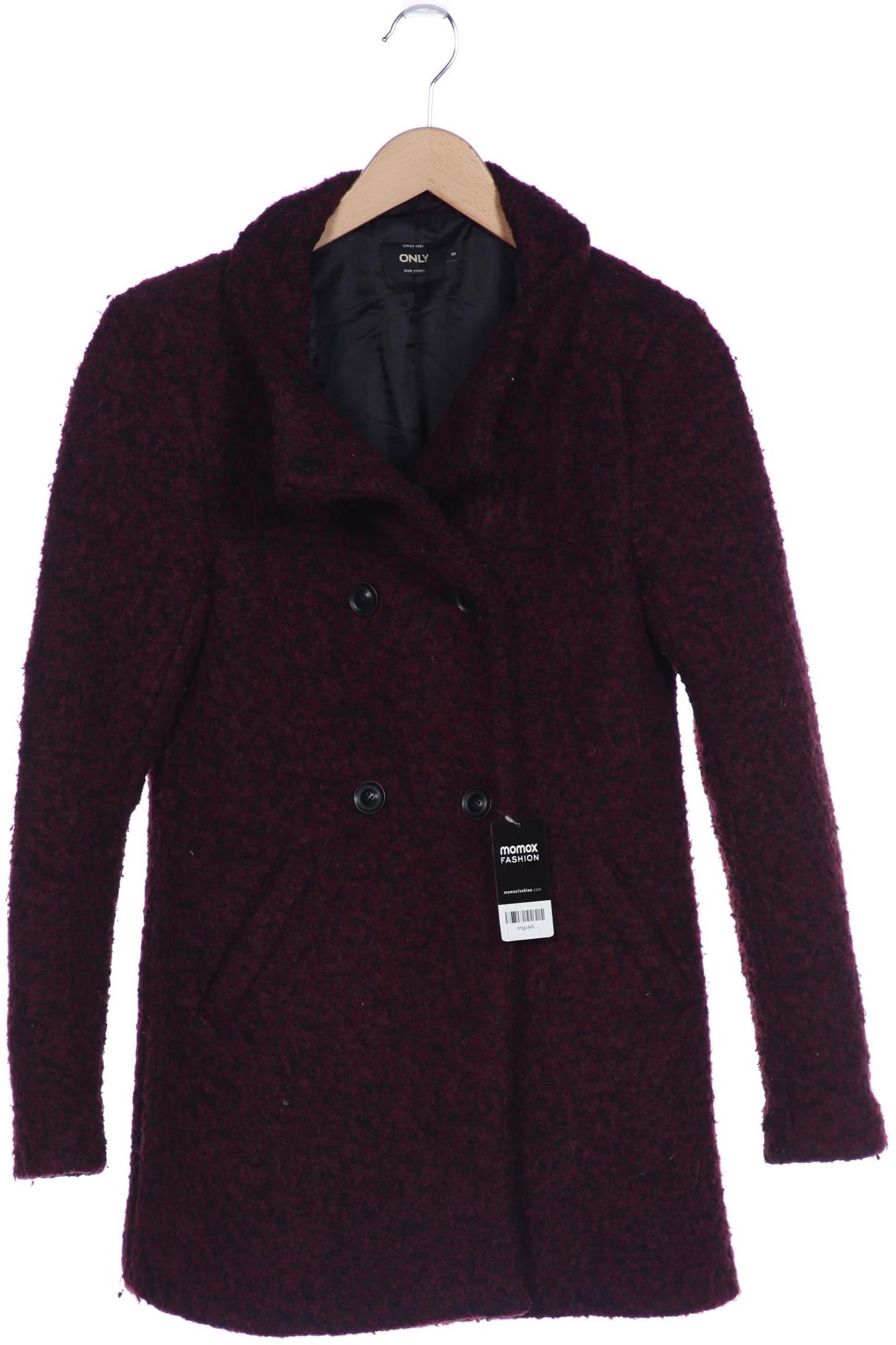 

Only Damen Mantel, bordeaux, Gr. 36