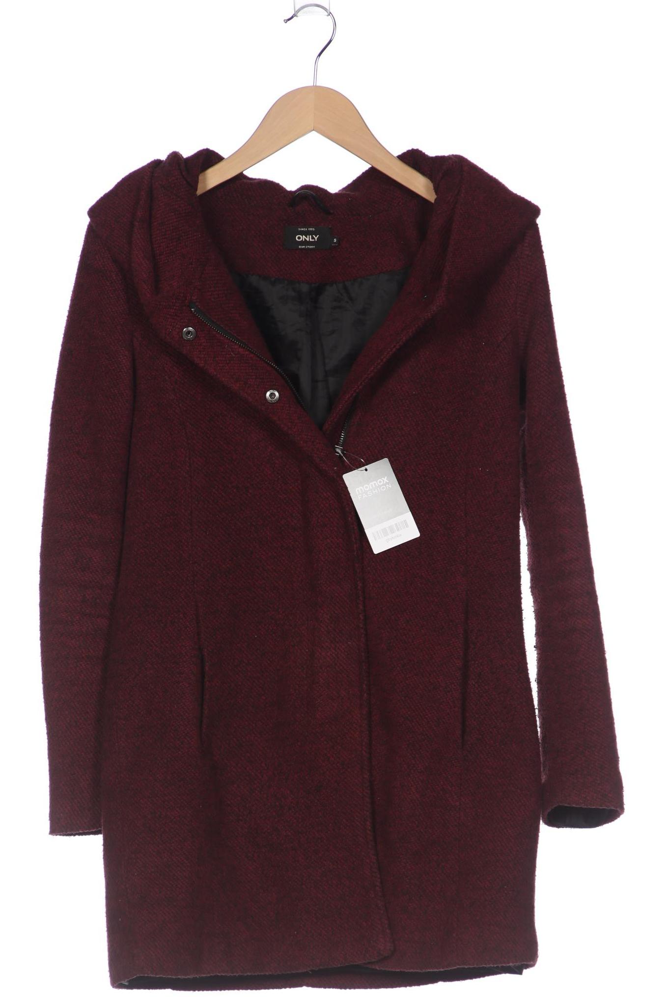 

Only Damen Mantel, bordeaux, Gr. 36