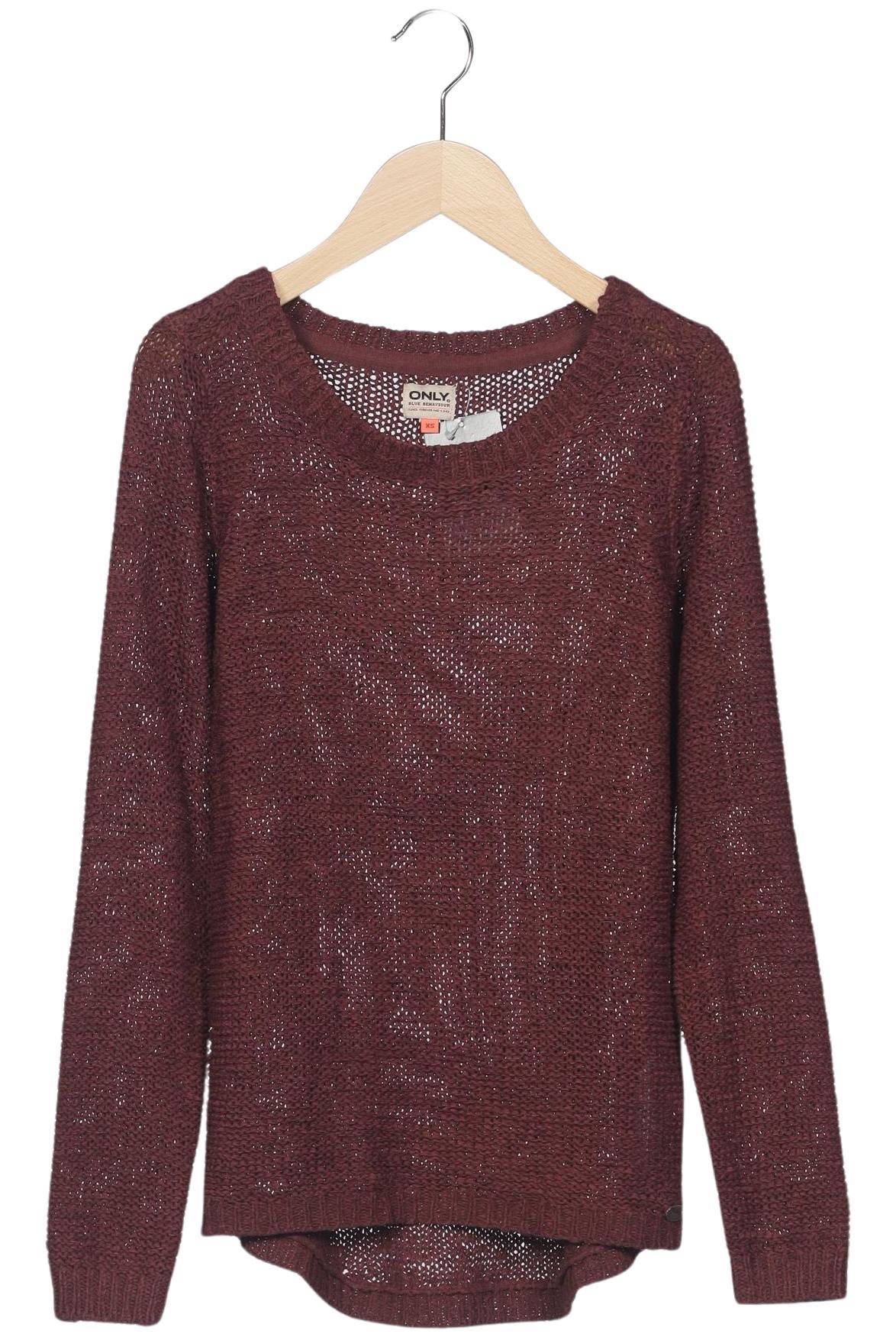 

Only Damen Pullover, bordeaux, Gr. 34