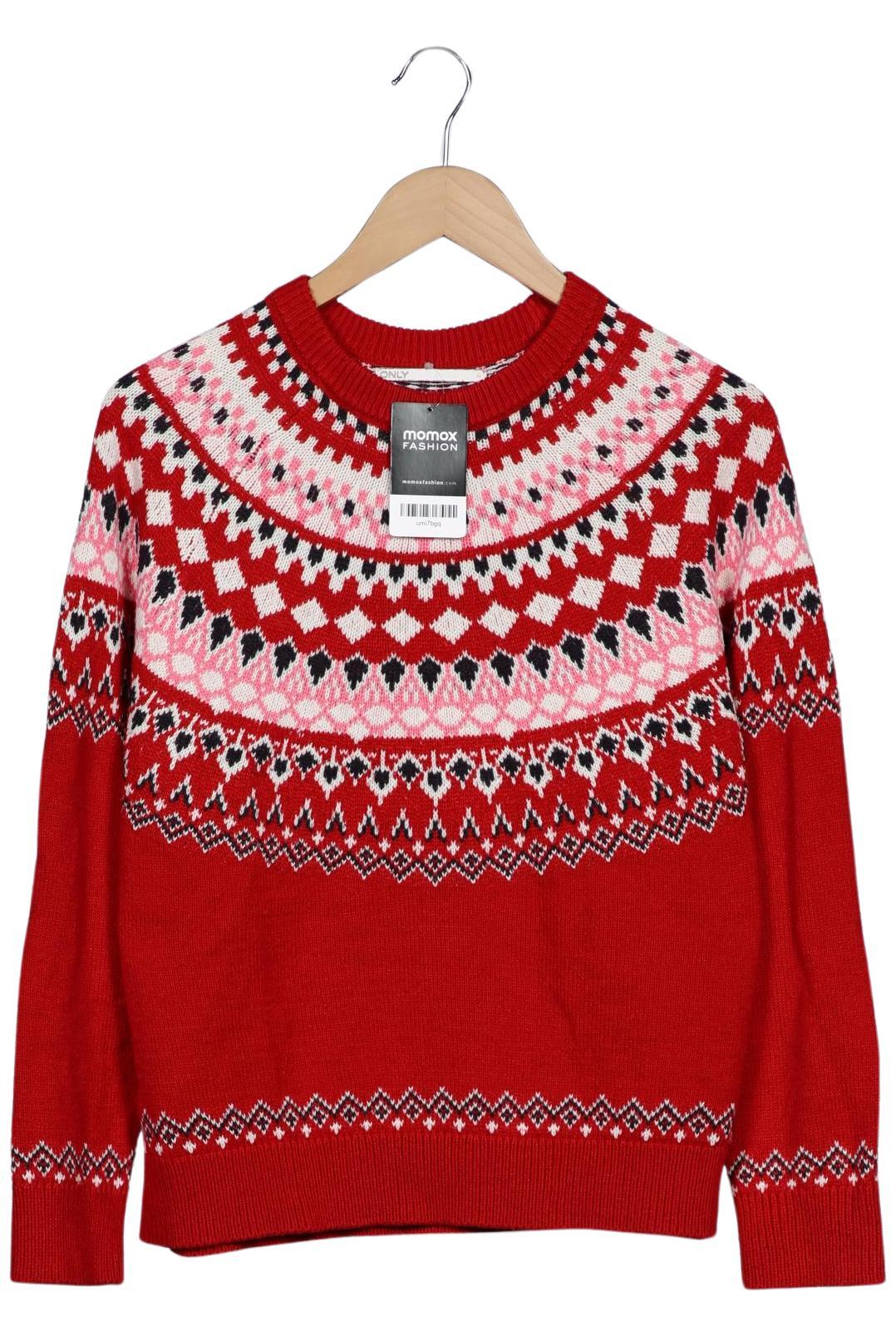 

Only Damen Pullover, rot, Gr. 38