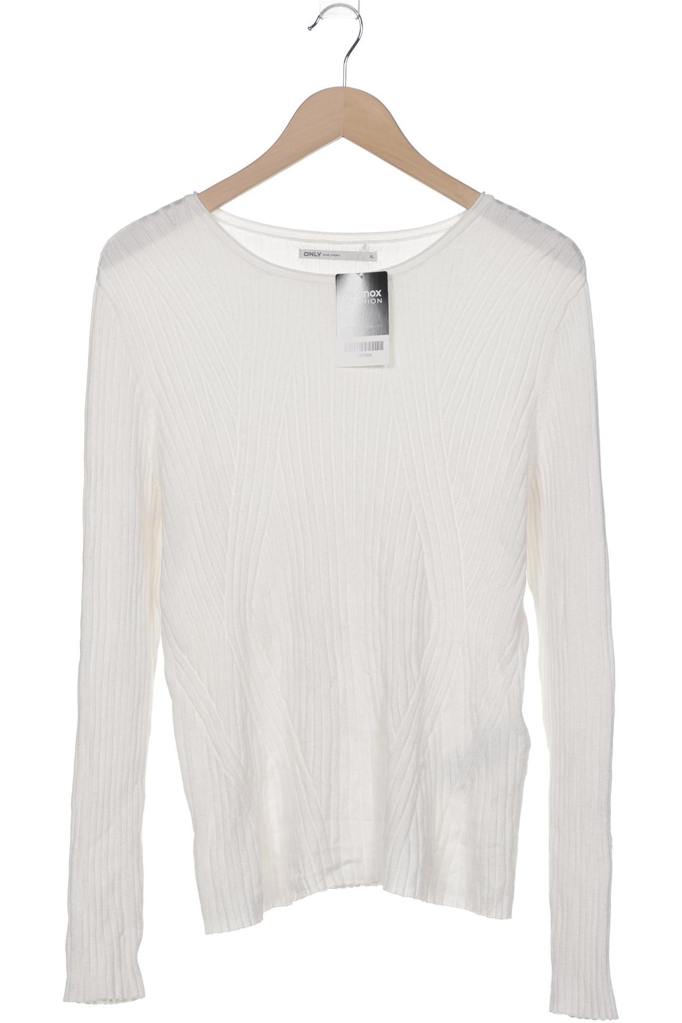 

Only Damen Pullover, weiß, Gr. 44