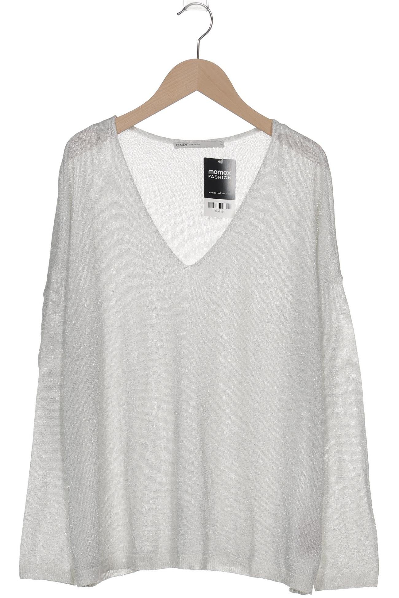 

Only Damen Pullover, silber, Gr. 42