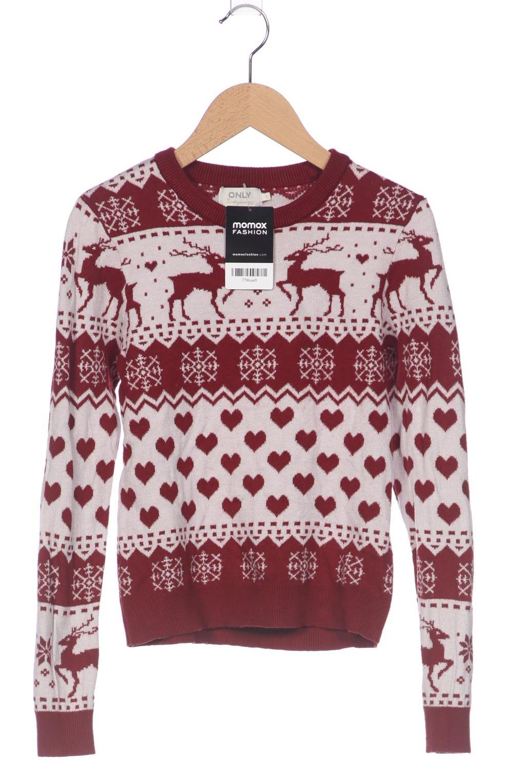

Only Damen Pullover, rot, Gr. 36