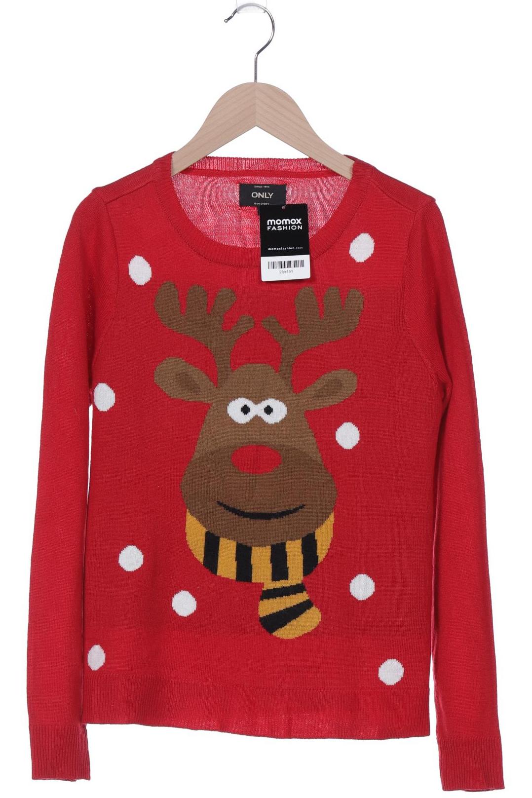 

Only Damen Pullover, rot, Gr. 36