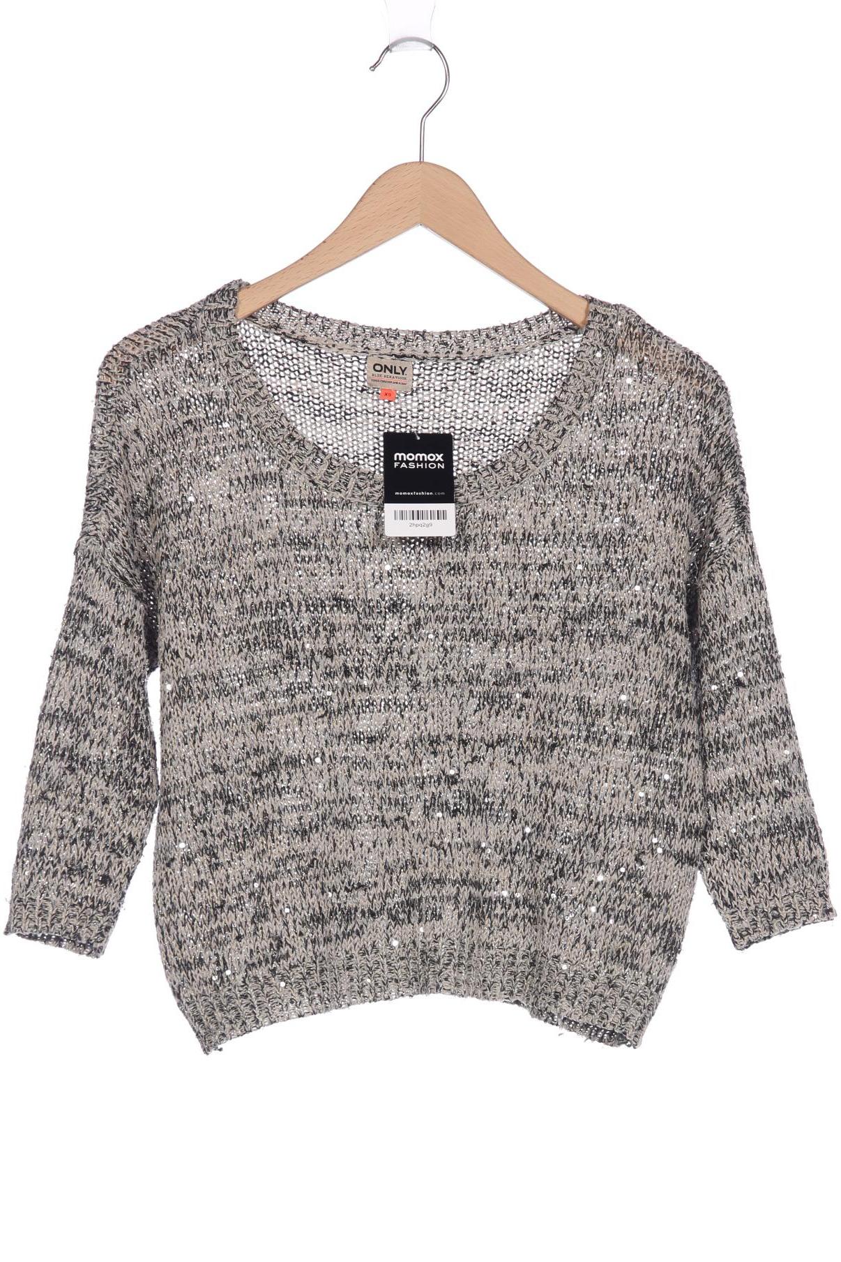 

Only Damen Pullover, grau, Gr. 34
