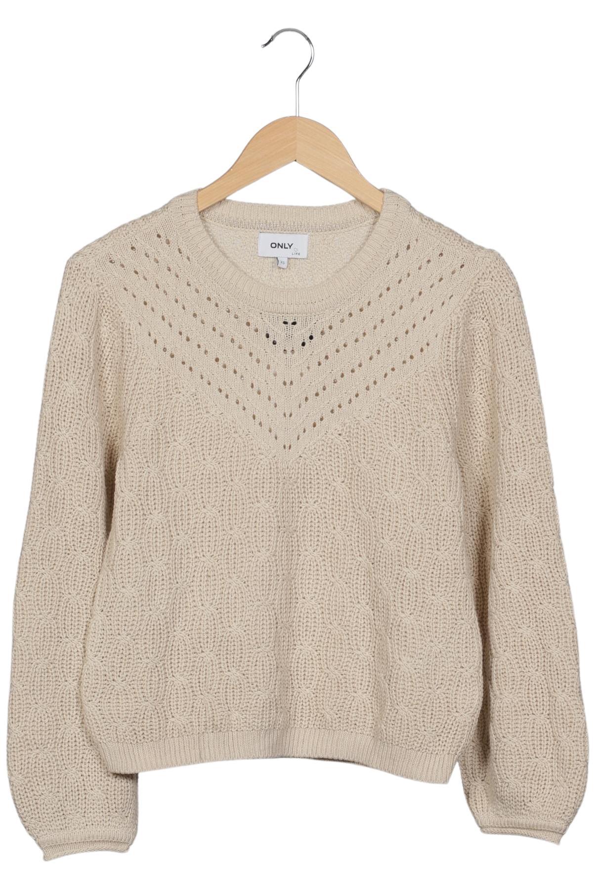 

Only Damen Pullover, beige, Gr. 34