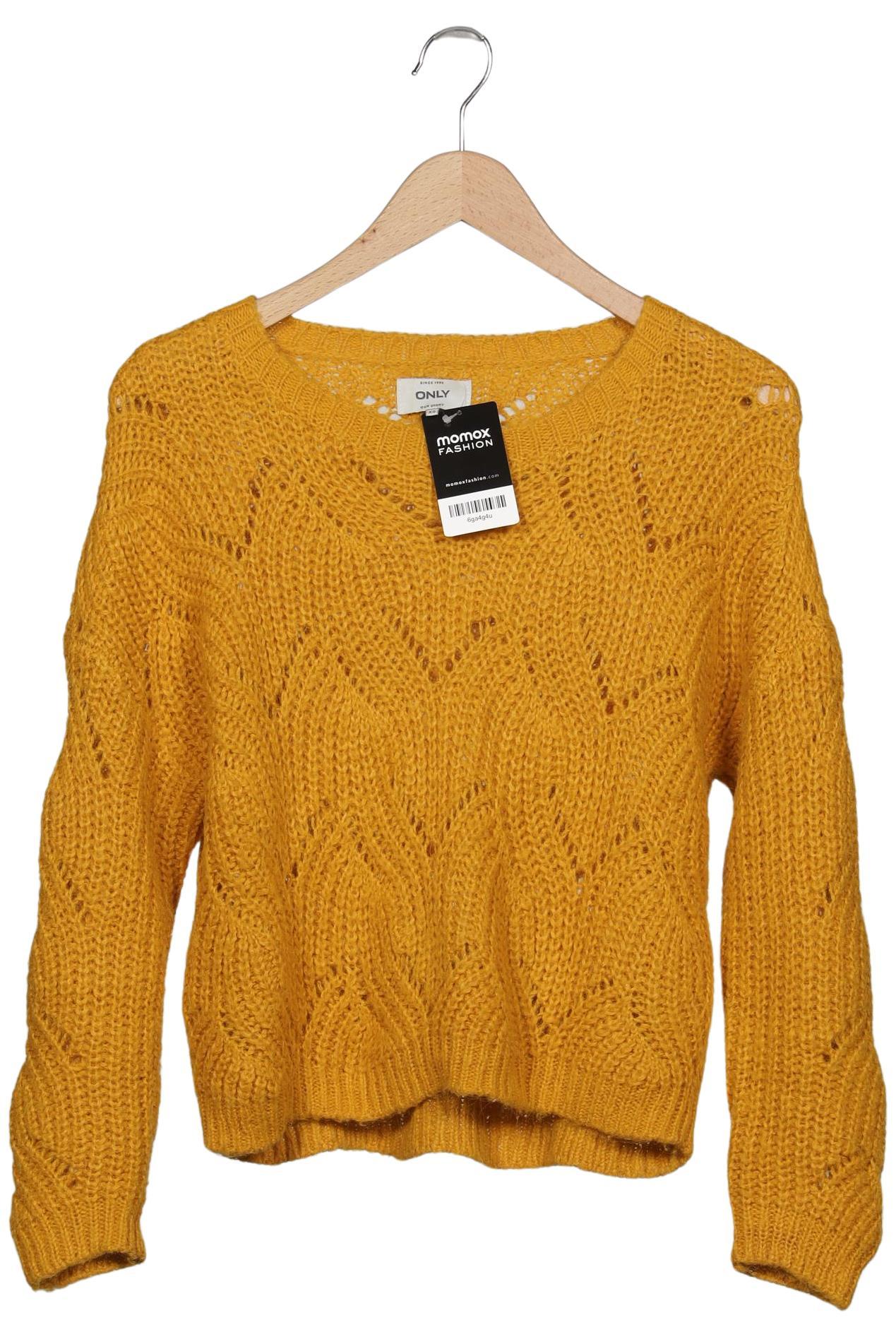 

Only Damen Pullover, gelb, Gr. 34