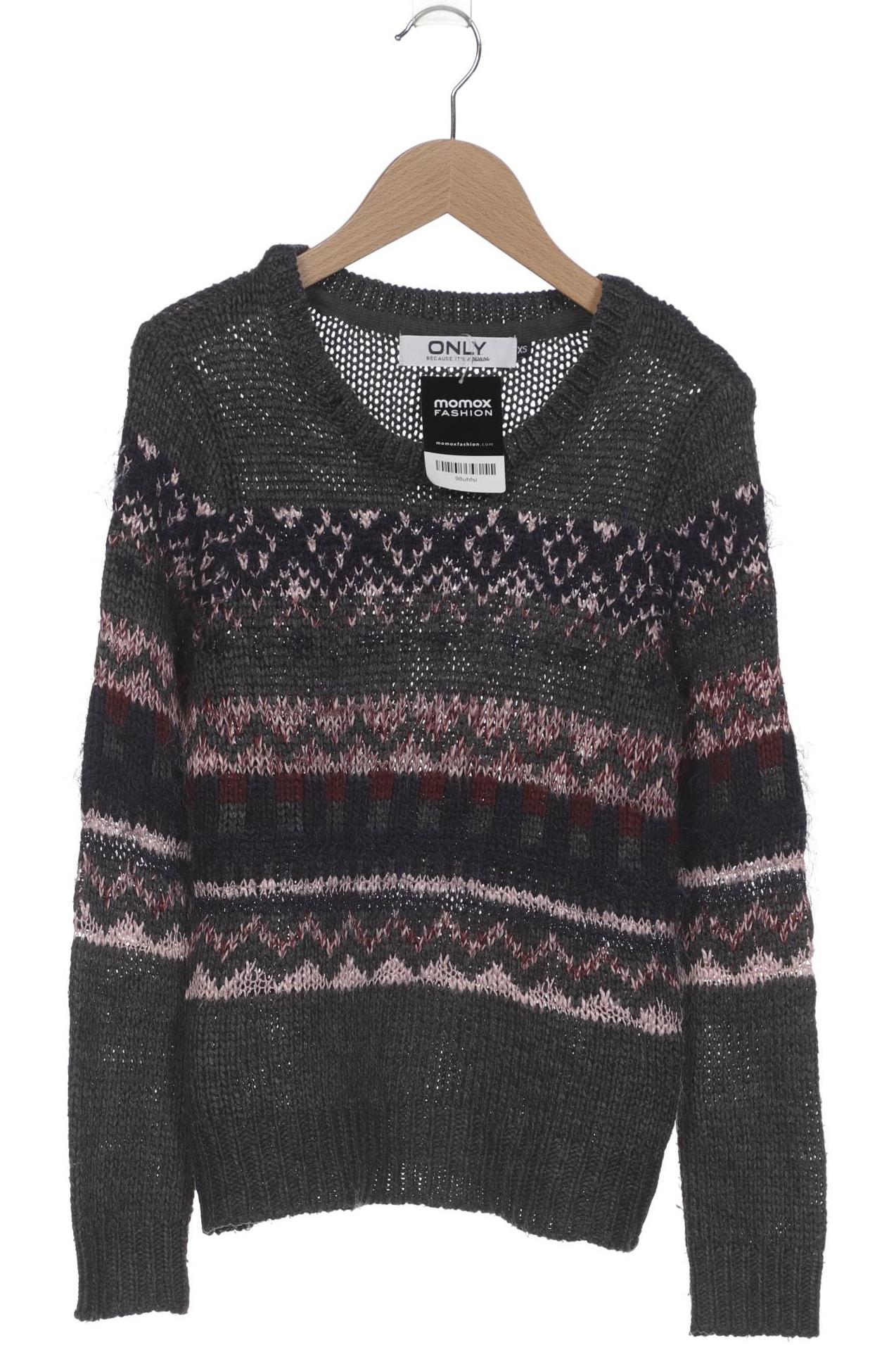 

Only Damen Pullover, grau, Gr. 34