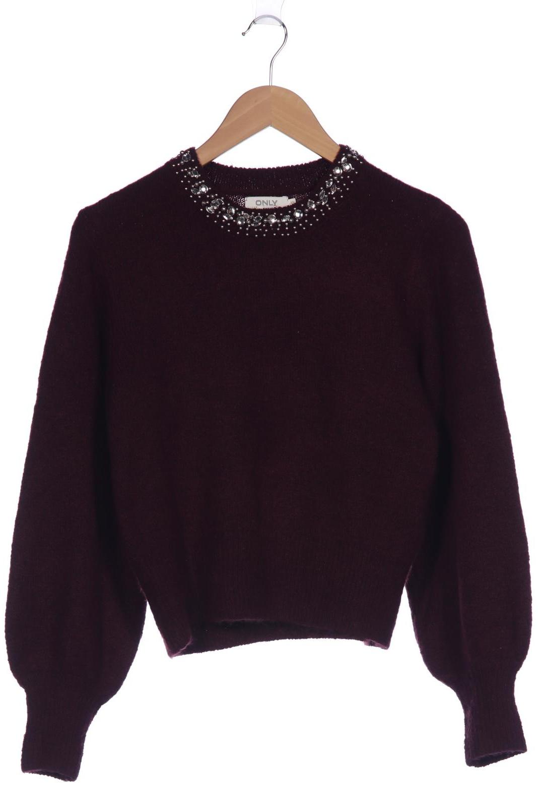 

ONLY Damen Pullover, bordeaux