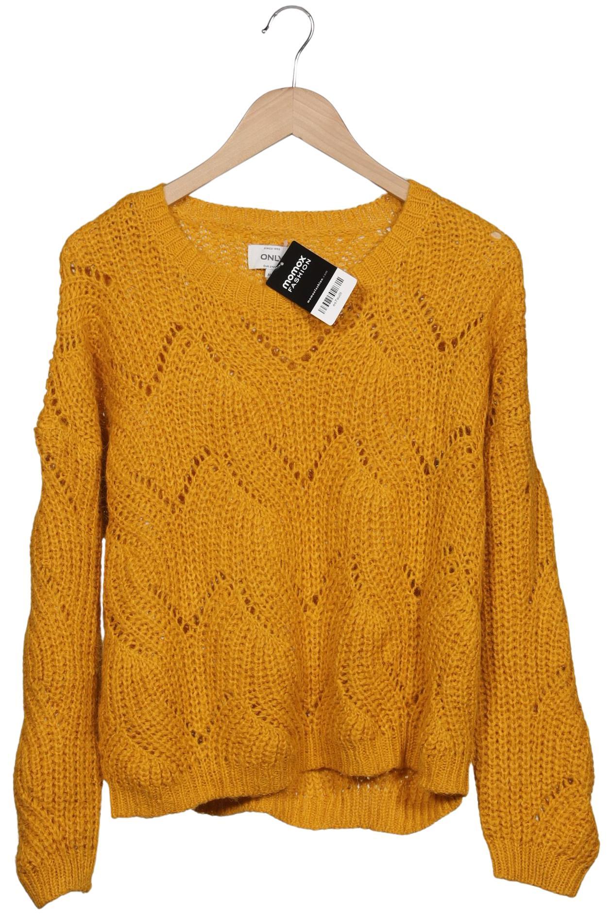

Only Damen Pullover, gelb, Gr. 38