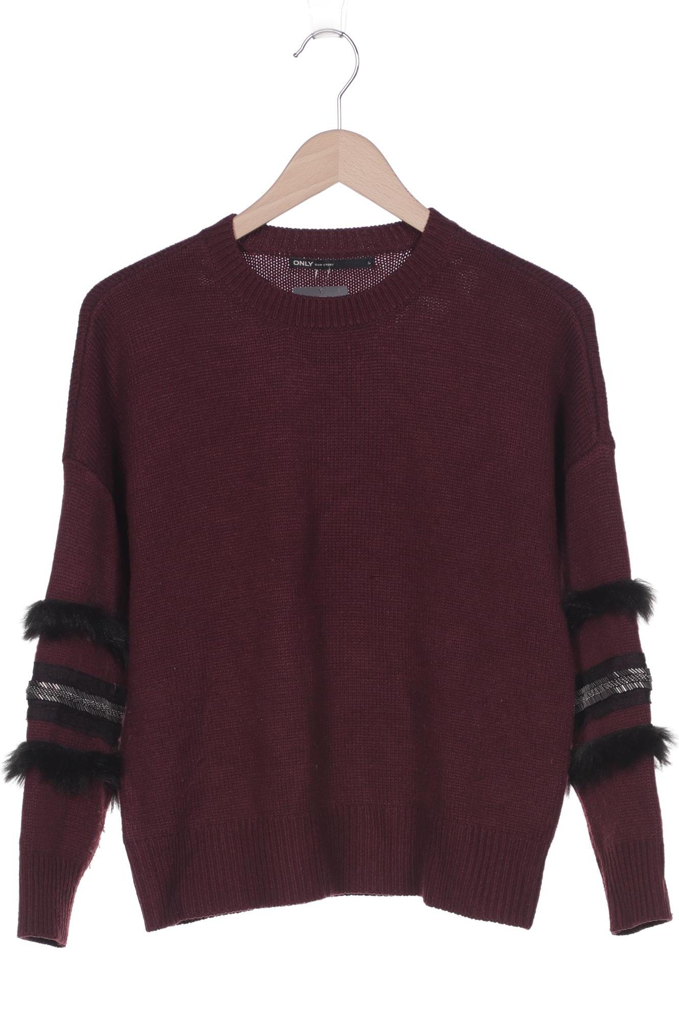 

ONLY Damen Pullover, bordeaux