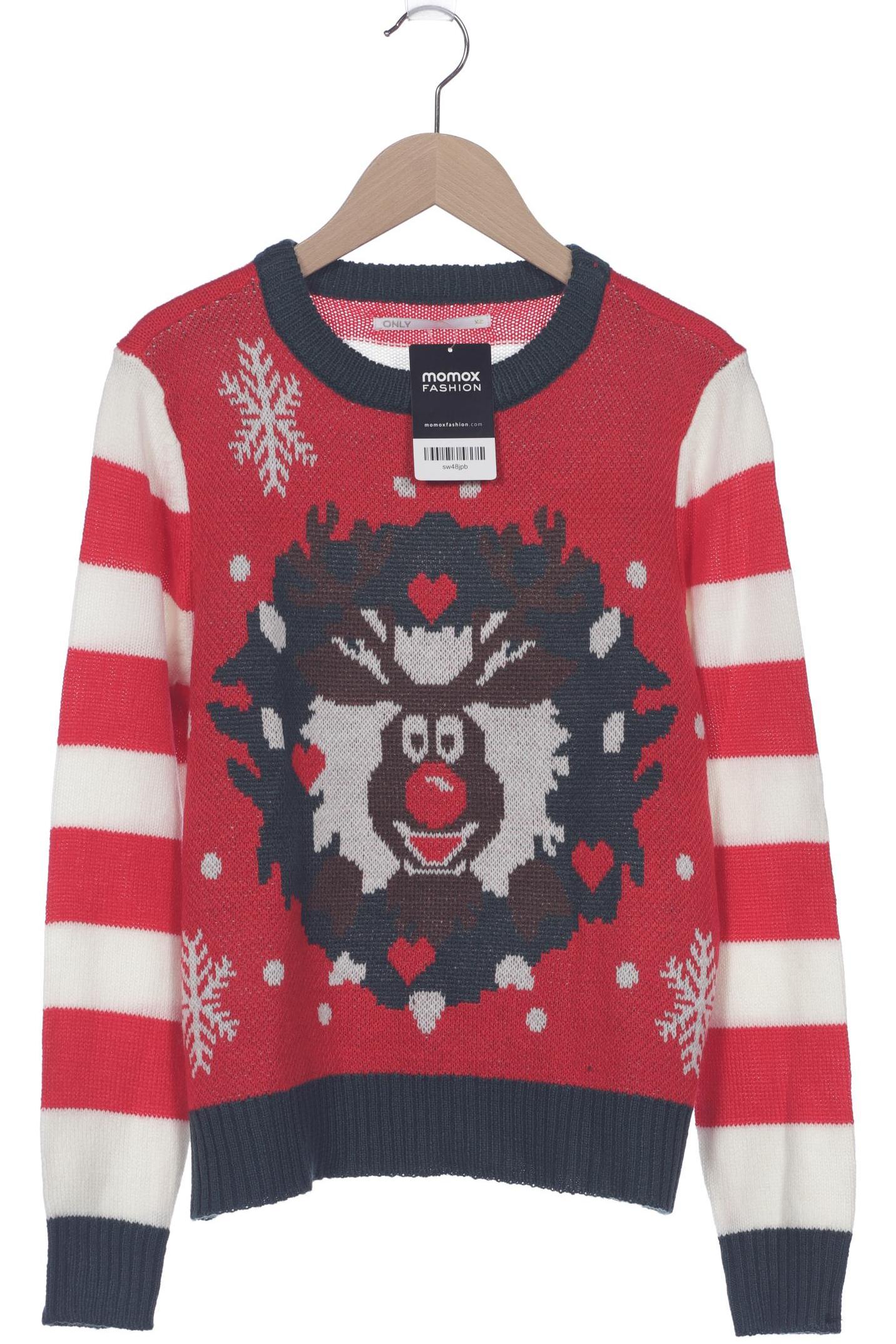 

ONLY Damen Pullover, rot