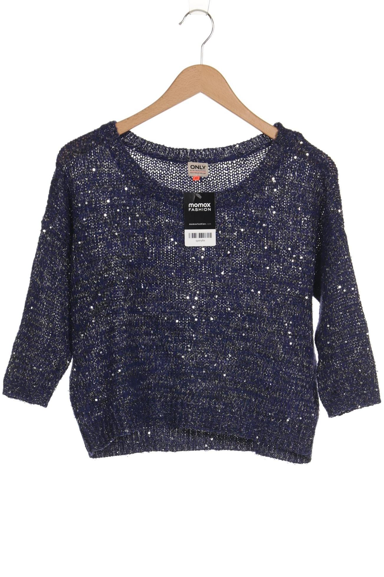 

Only Damen Pullover, blau, Gr. 34