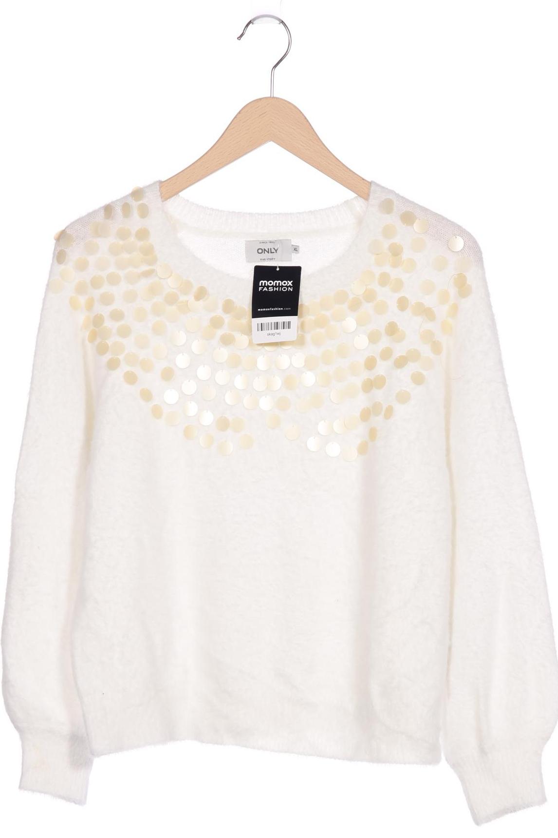 

Only Damen Pullover, weiß, Gr. 44