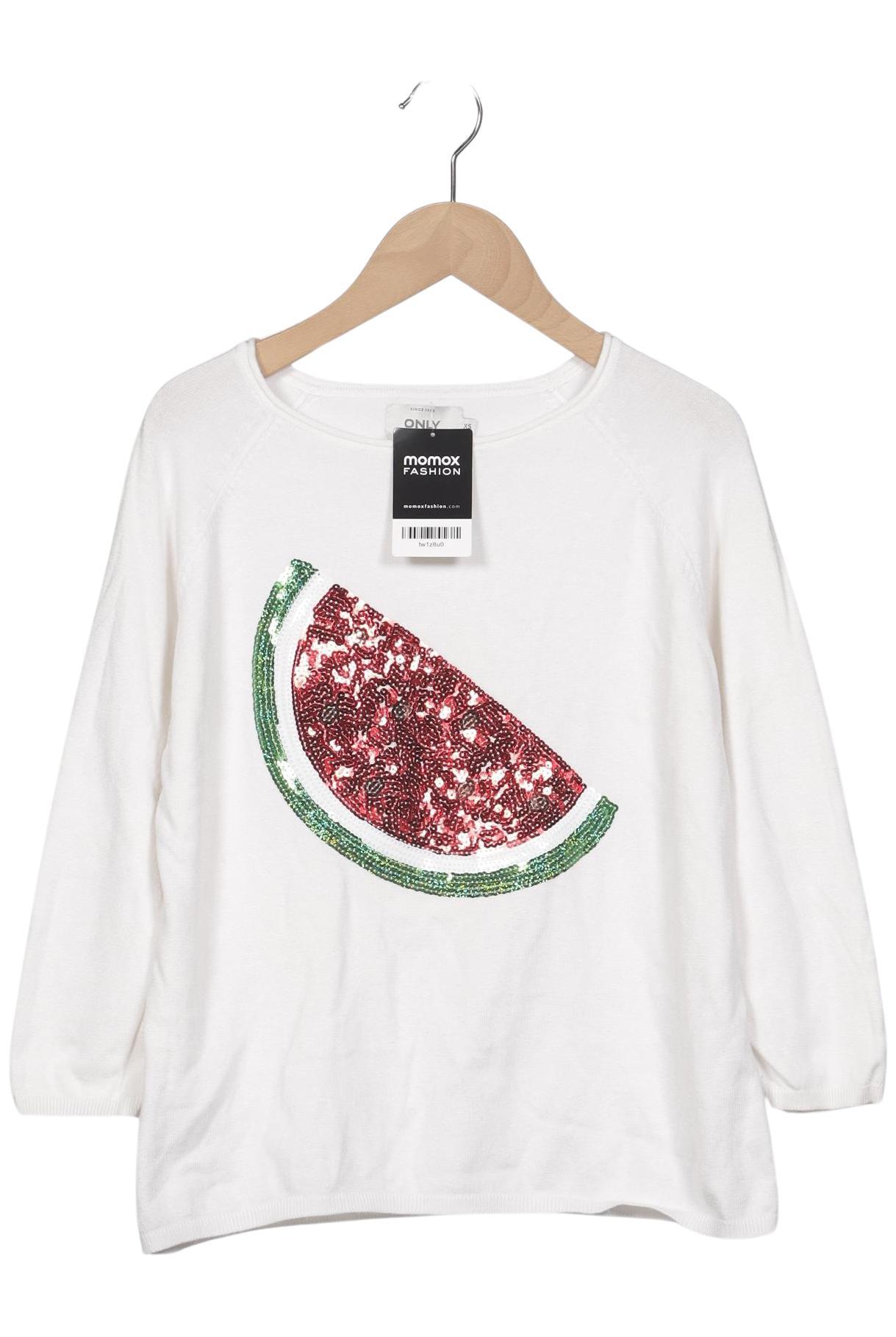 

Only Damen Pullover, weiß, Gr. 34