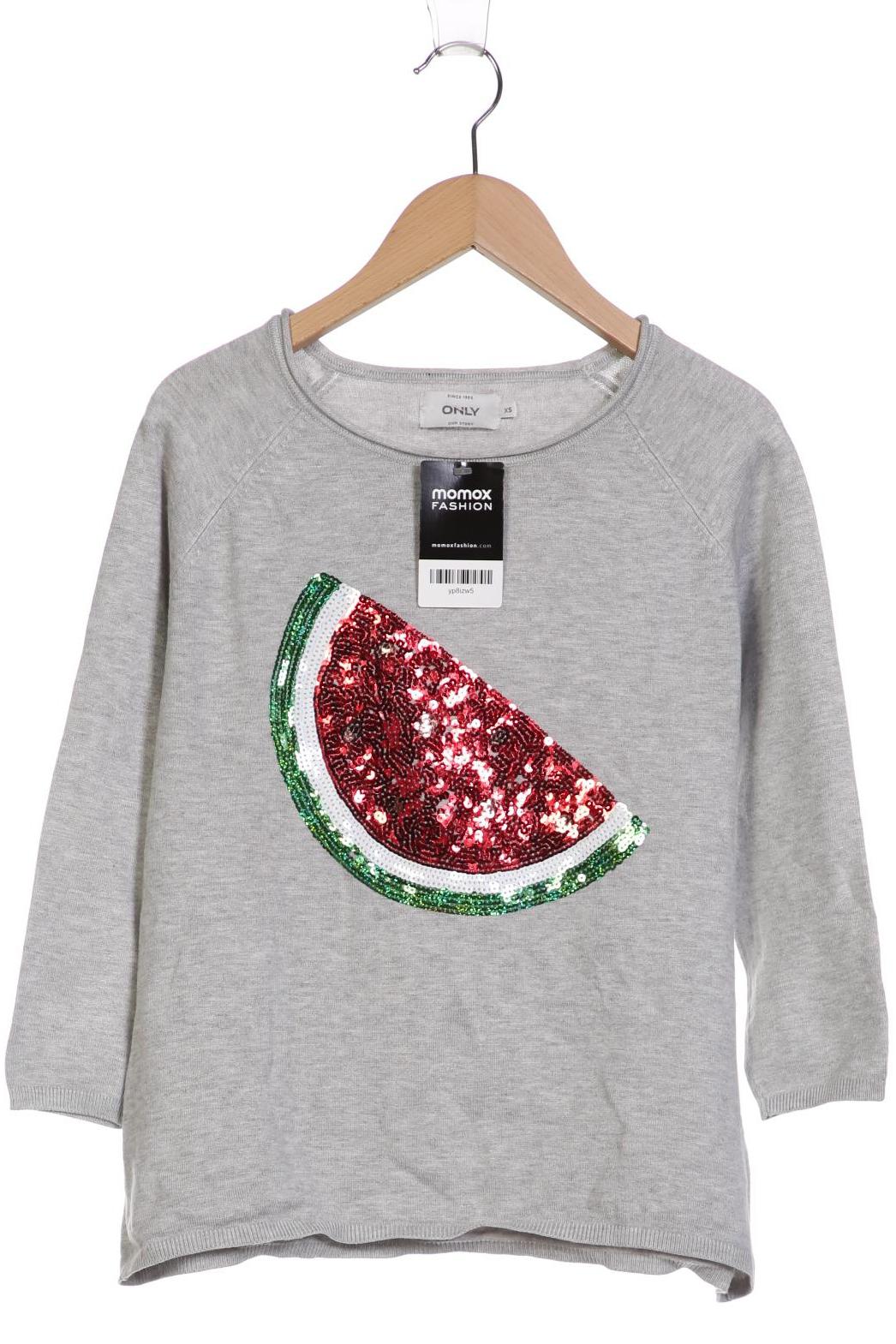 

Only Damen Pullover, grau, Gr. 34