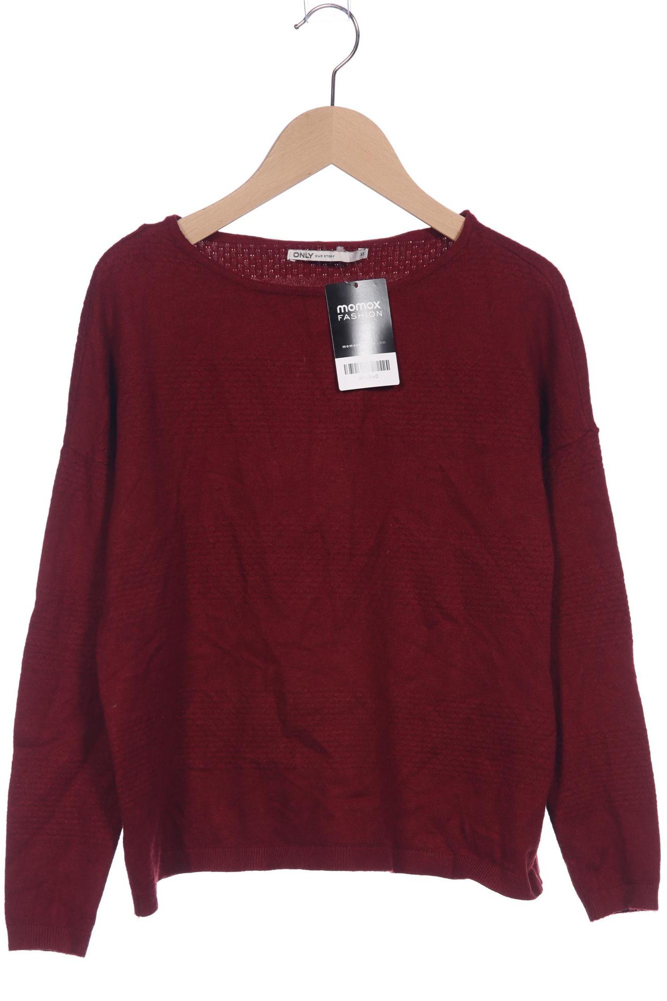 

Only Damen Pullover, bordeaux, Gr. 34