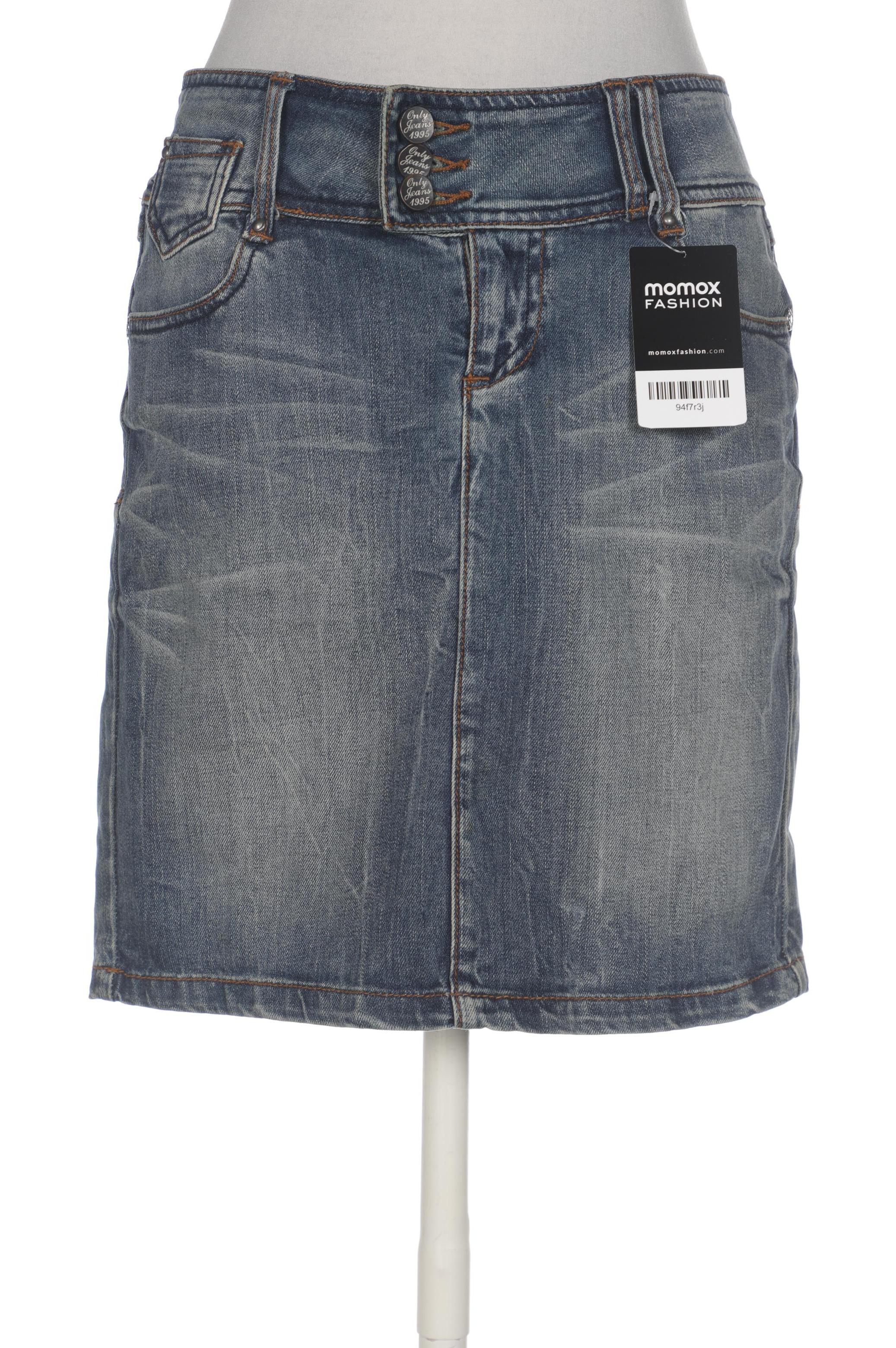 

Only Damen Rock, blau, Gr. 27