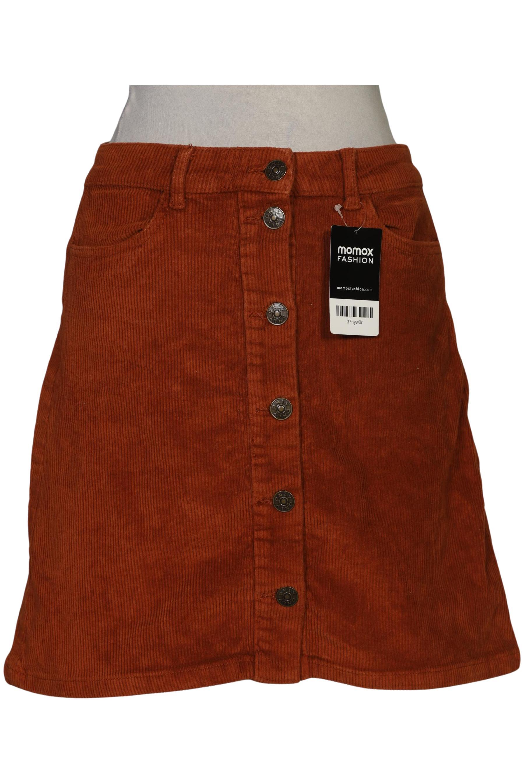 

Only Damen Rock, orange, Gr. 34